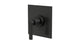 Flatiron One Handle Wall Mount Shower Trim with Linear Lever Handle in Blackened Nickel