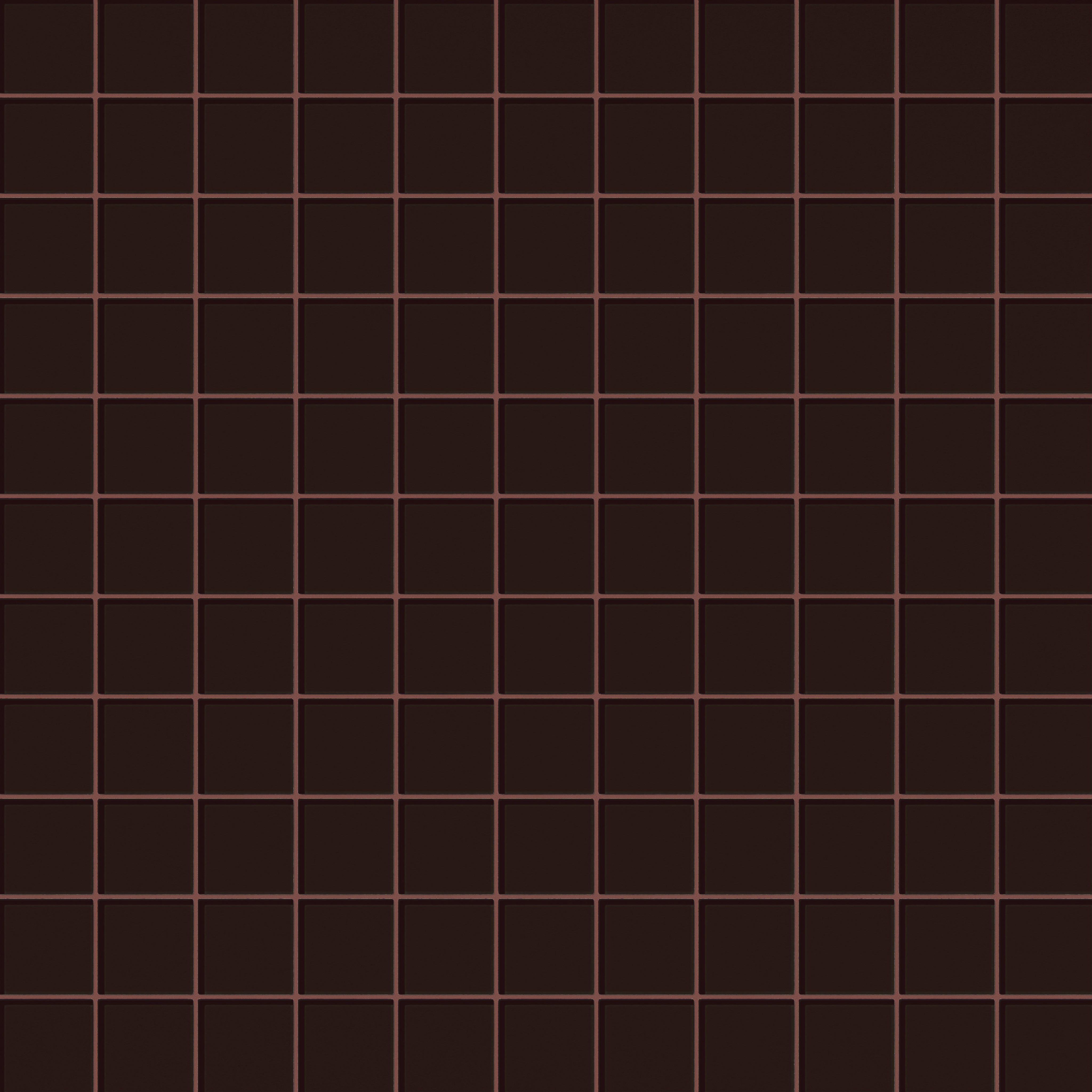 3x3 Straight Set Sheeted Glass Mosaic Tile in Nighthawk Gloss