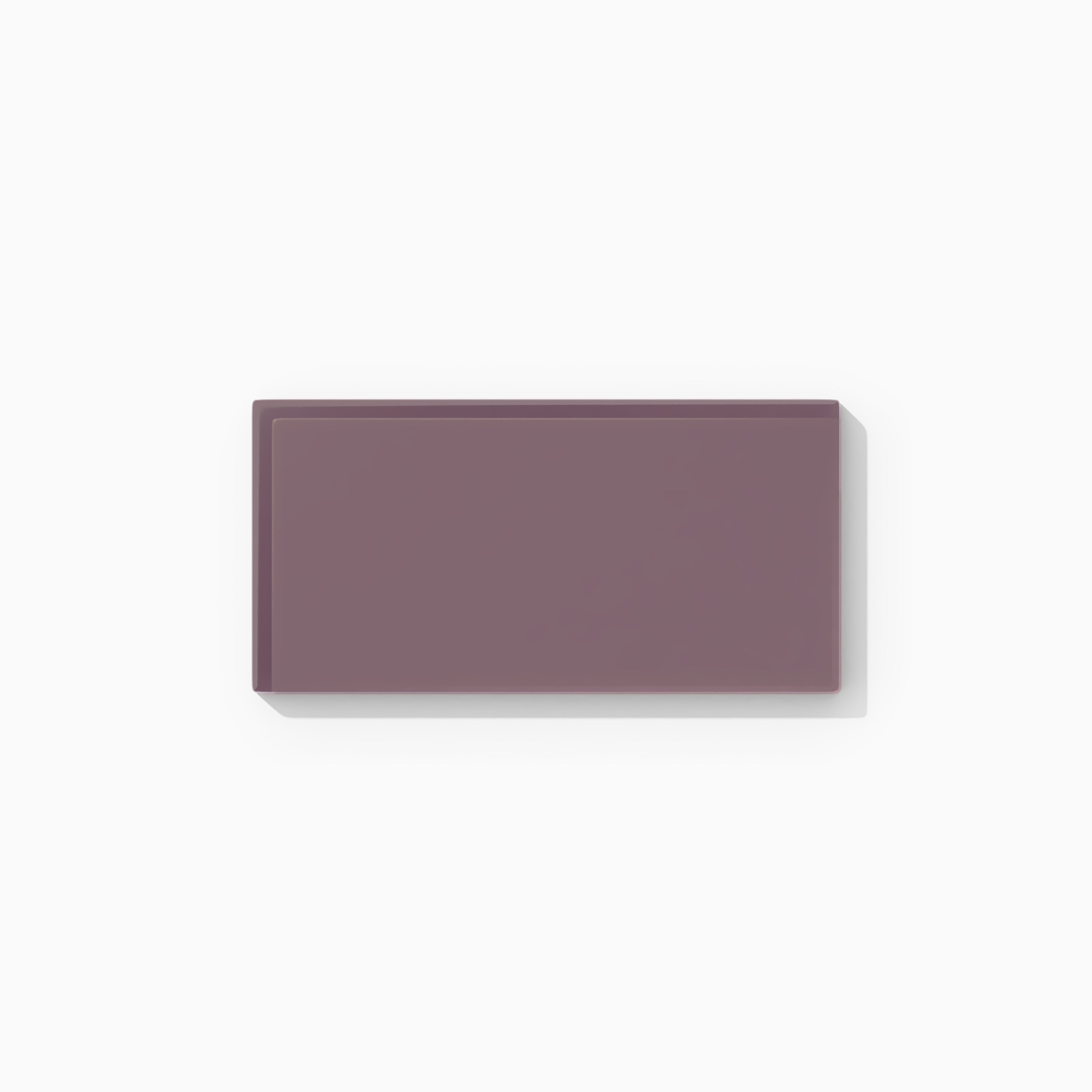 3x6 Glass Tile in Crane Matte