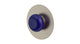 Foundry One Handle Wall Mount Shower Trim with Pebble Ceramic Knob Handle in Satin Nickel