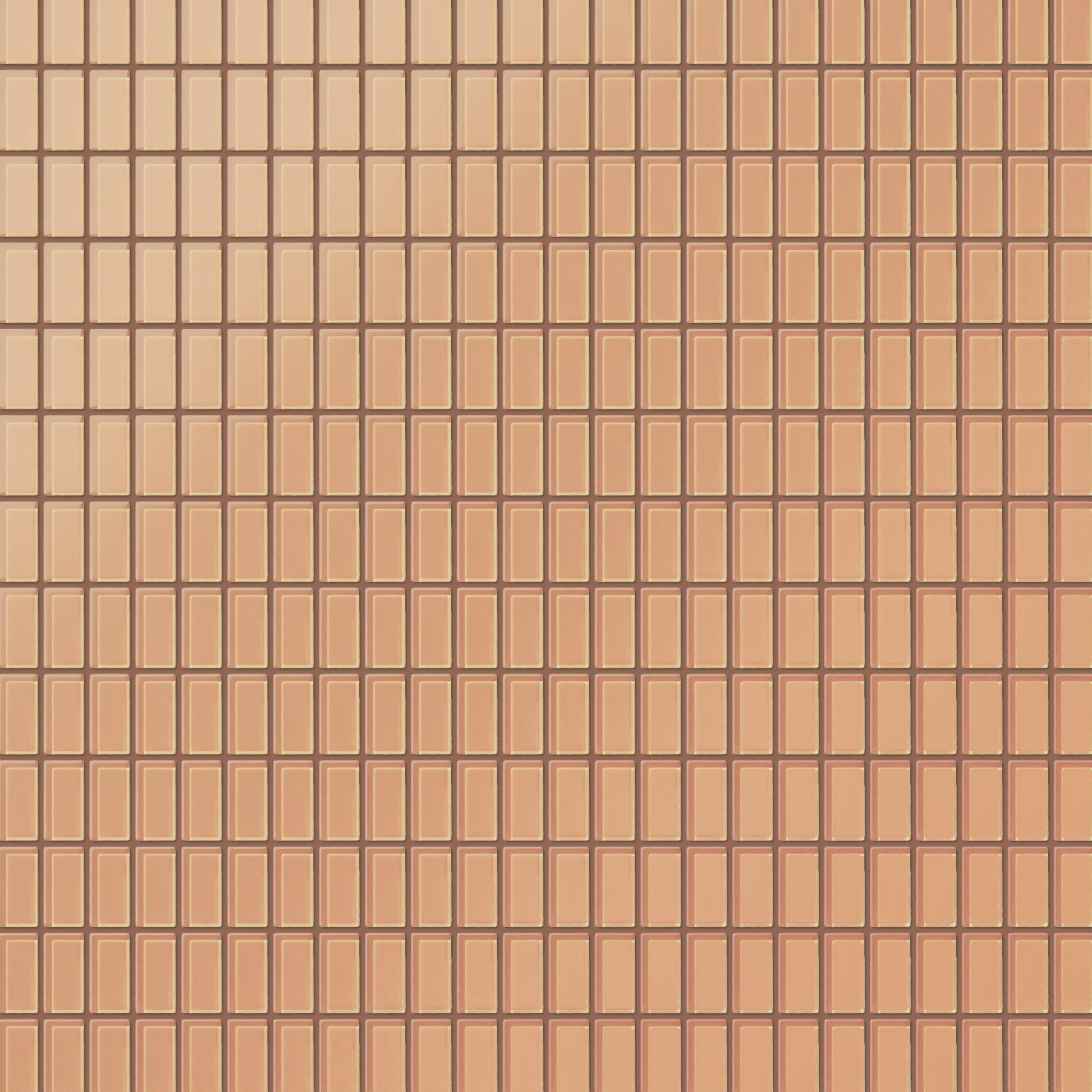 1x2 Straight Set Sheeted Glass Mosaic Tile in Carolina Wren Matte