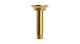 Emerson 4" Straight Shower Arm with Flange in French Brass