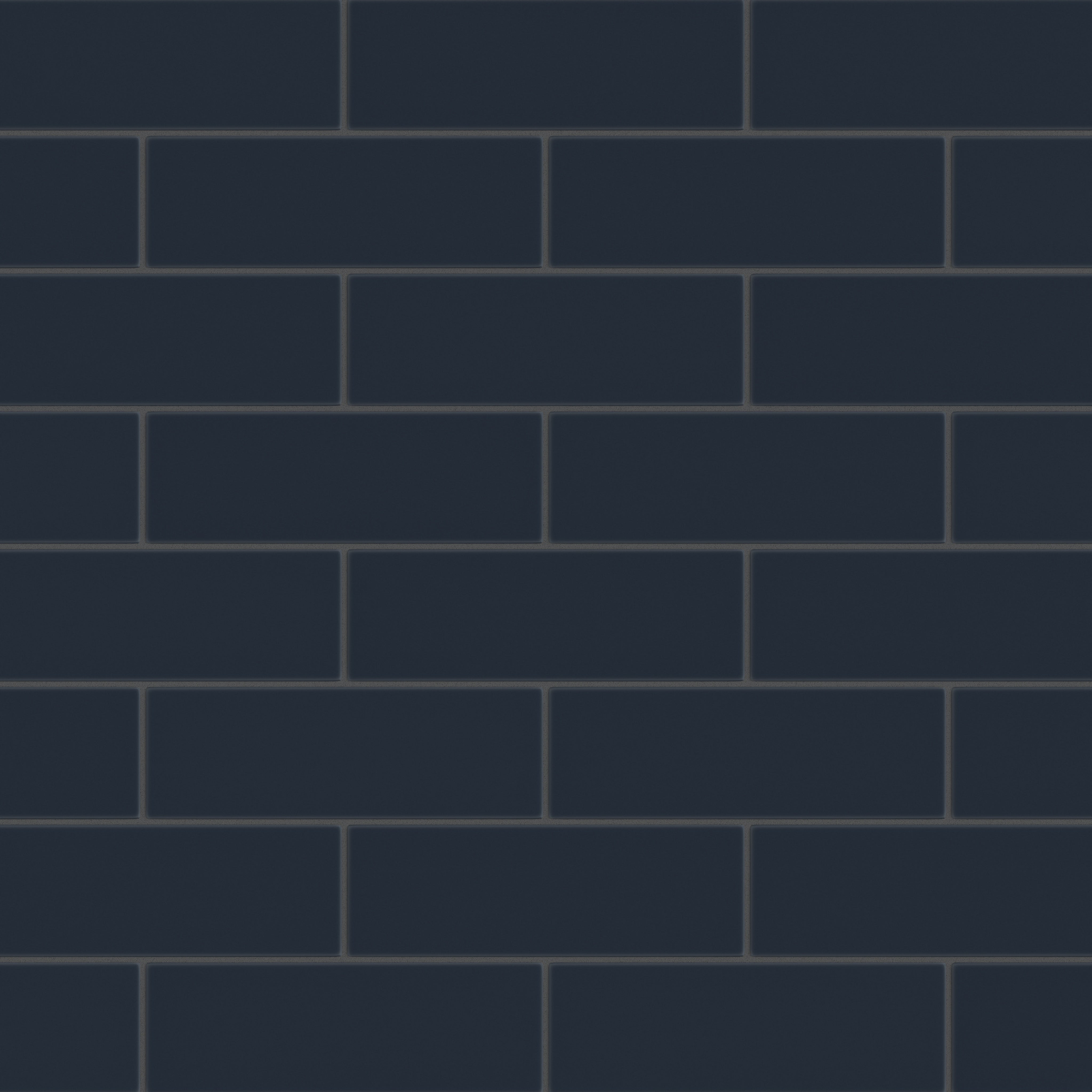 4x12 Original Ceramic Tile in Navy Blue Matte