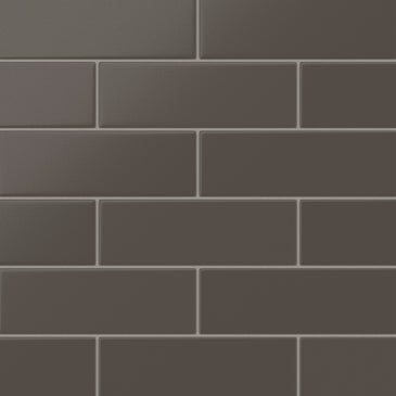 4x12 Original Ceramic Tile in Carbon Matte