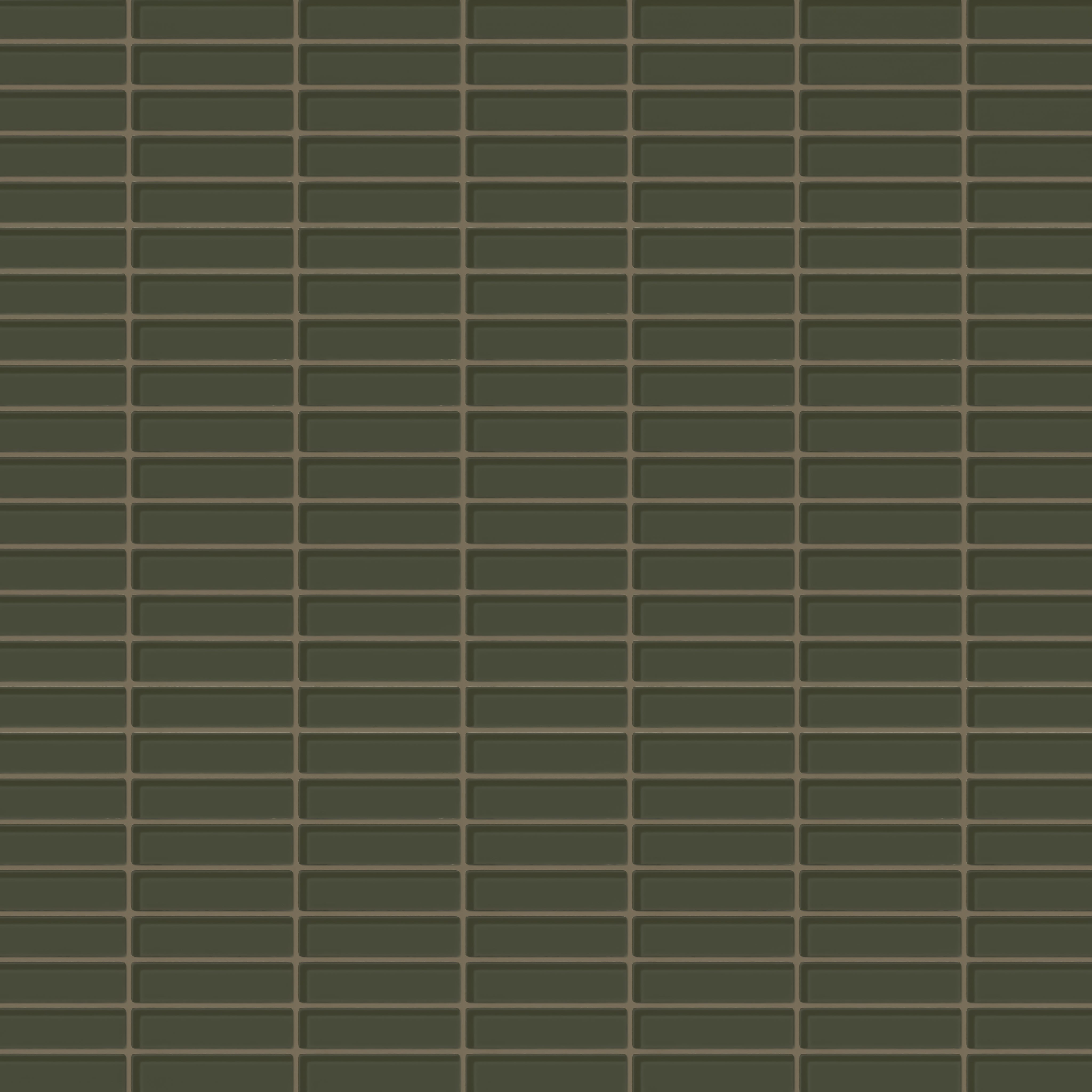 1x4 Straight Set Sheeted Glass Mosaic Tile in Roadrunner Gloss