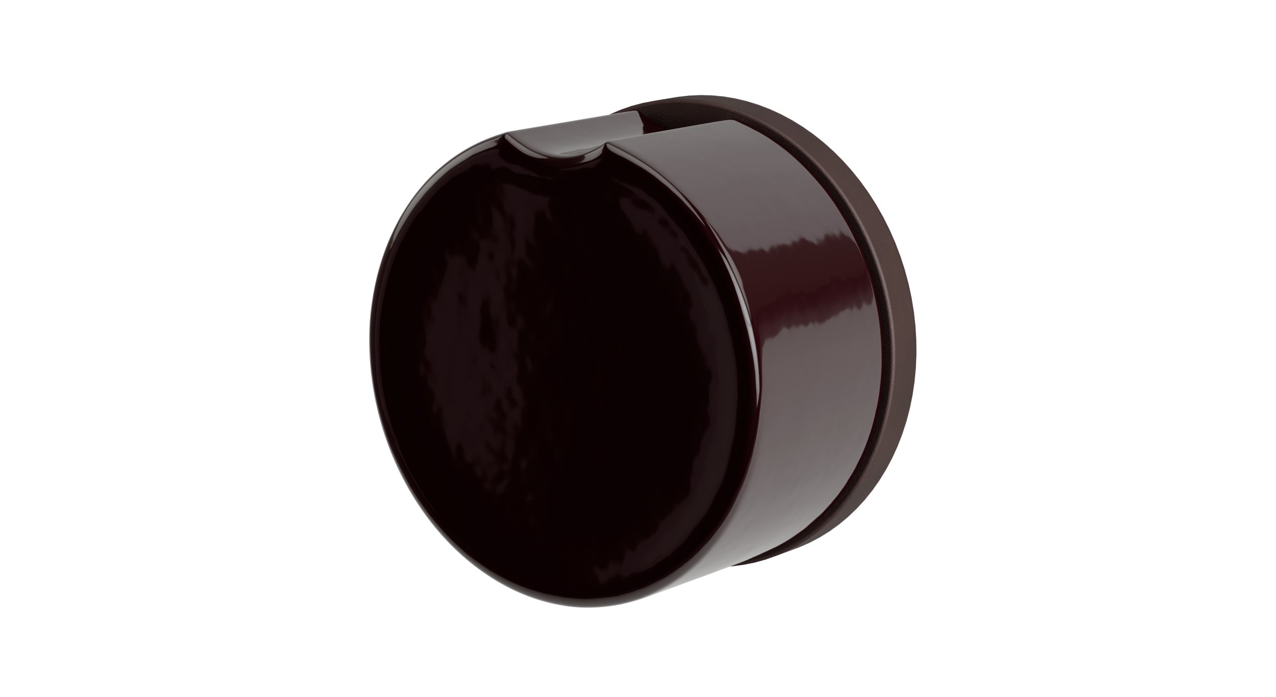 Foundry One Handle Wall Mount Diverter/Volume Control Shower Trim with Groove Ceramic Knob Handle in Architectural Copper