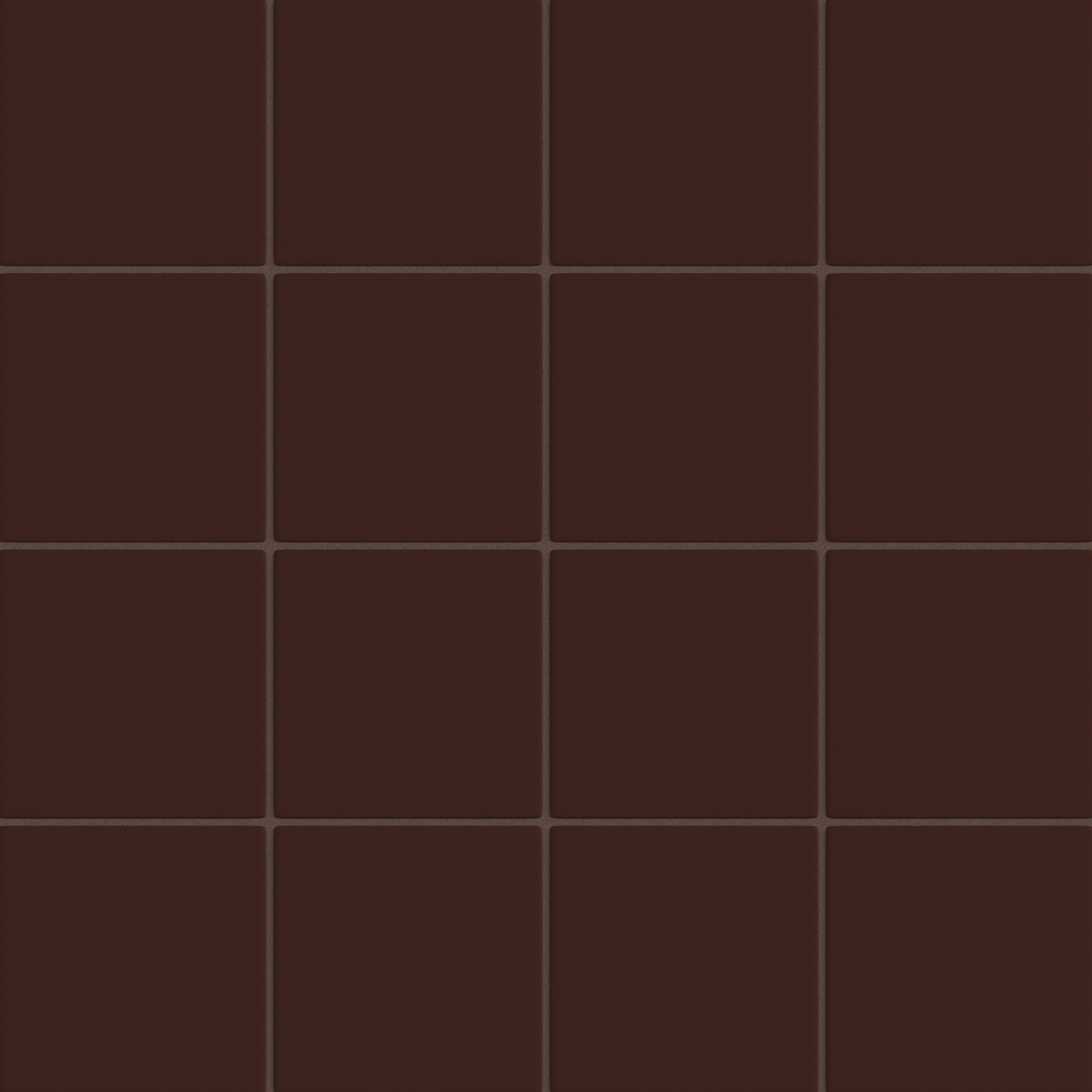 6x6 Original Ceramic Tile in Garnet Matte - Fireclay Tile
