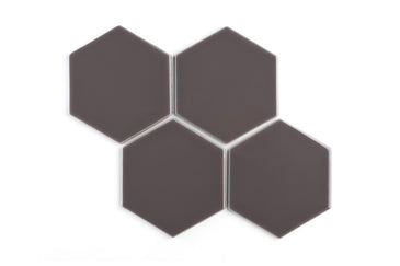 6" Hexagon Original Ceramic Tile in Kalamata Gloss
