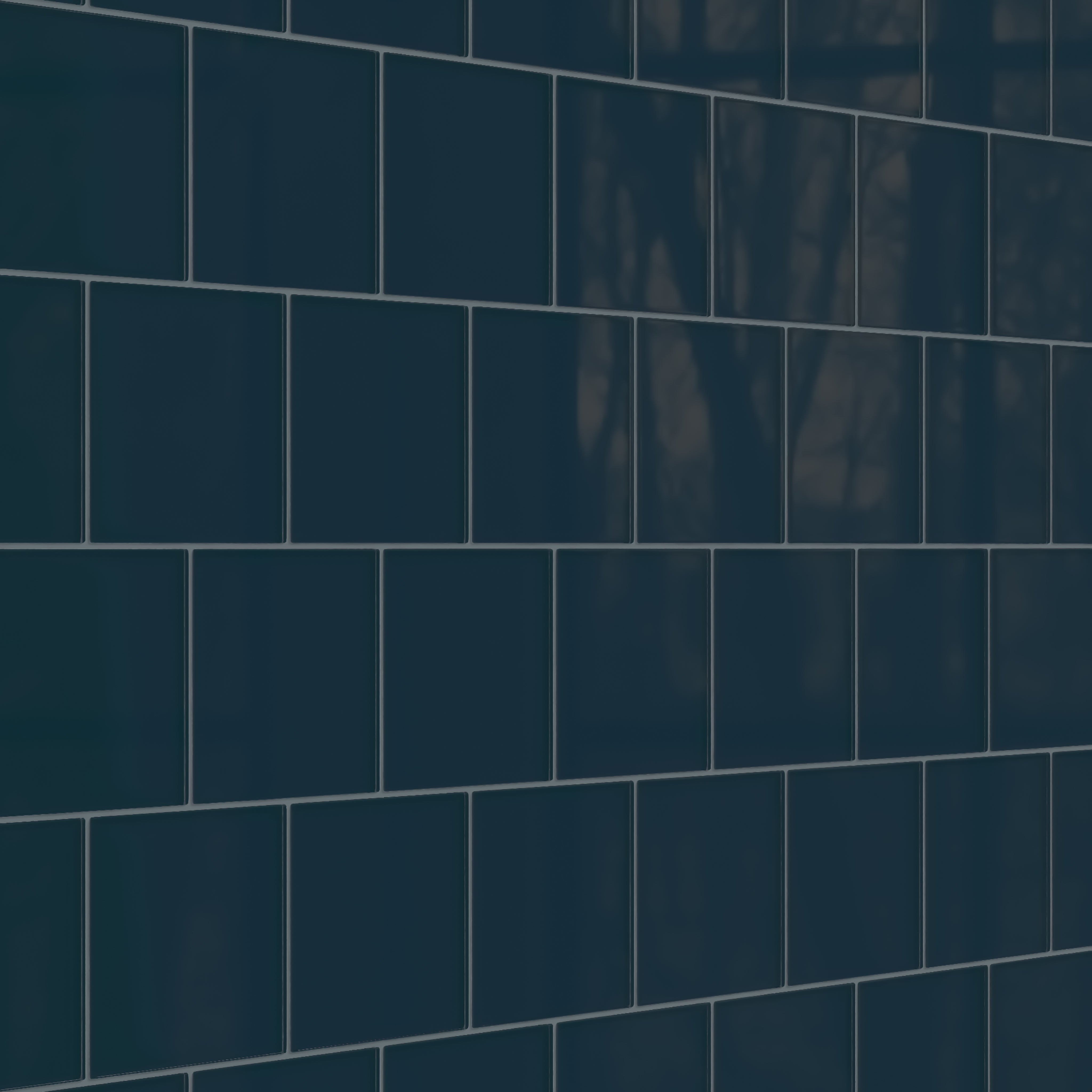 6x6 Glass Tile in Grackle Gloss