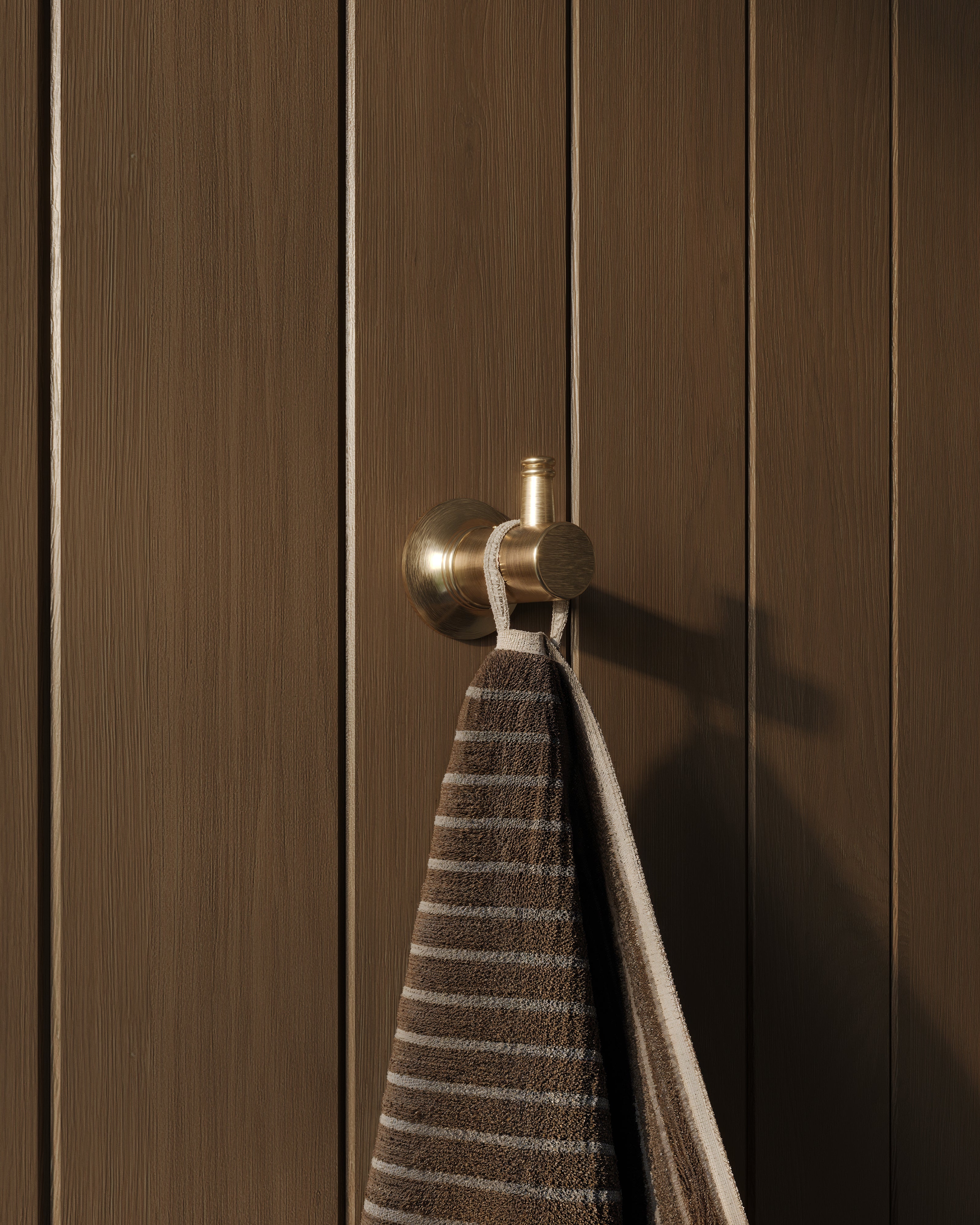 Emerson Robe Hook in Satin Brass