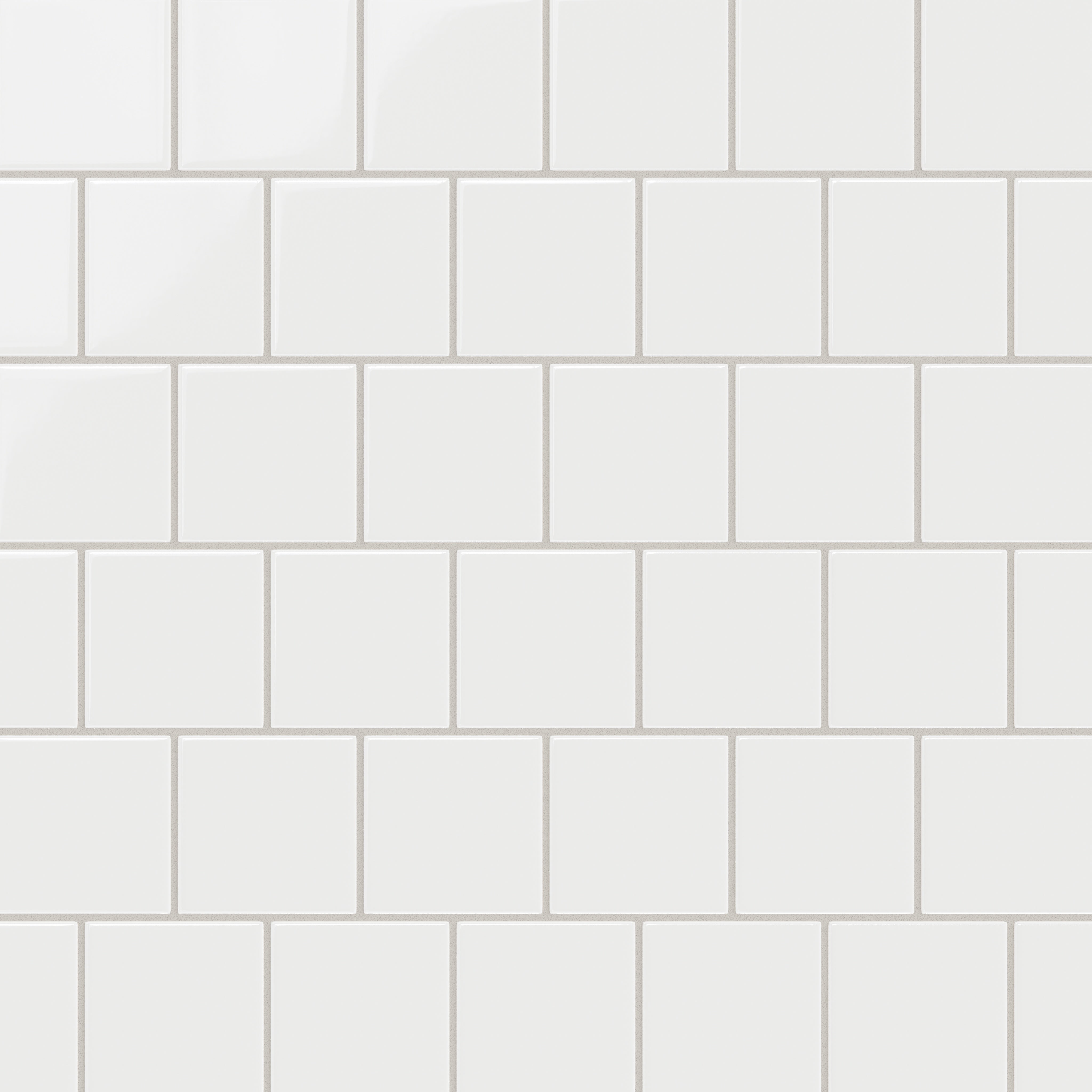 4x4 Original Ceramic Tile in Calcite Gloss