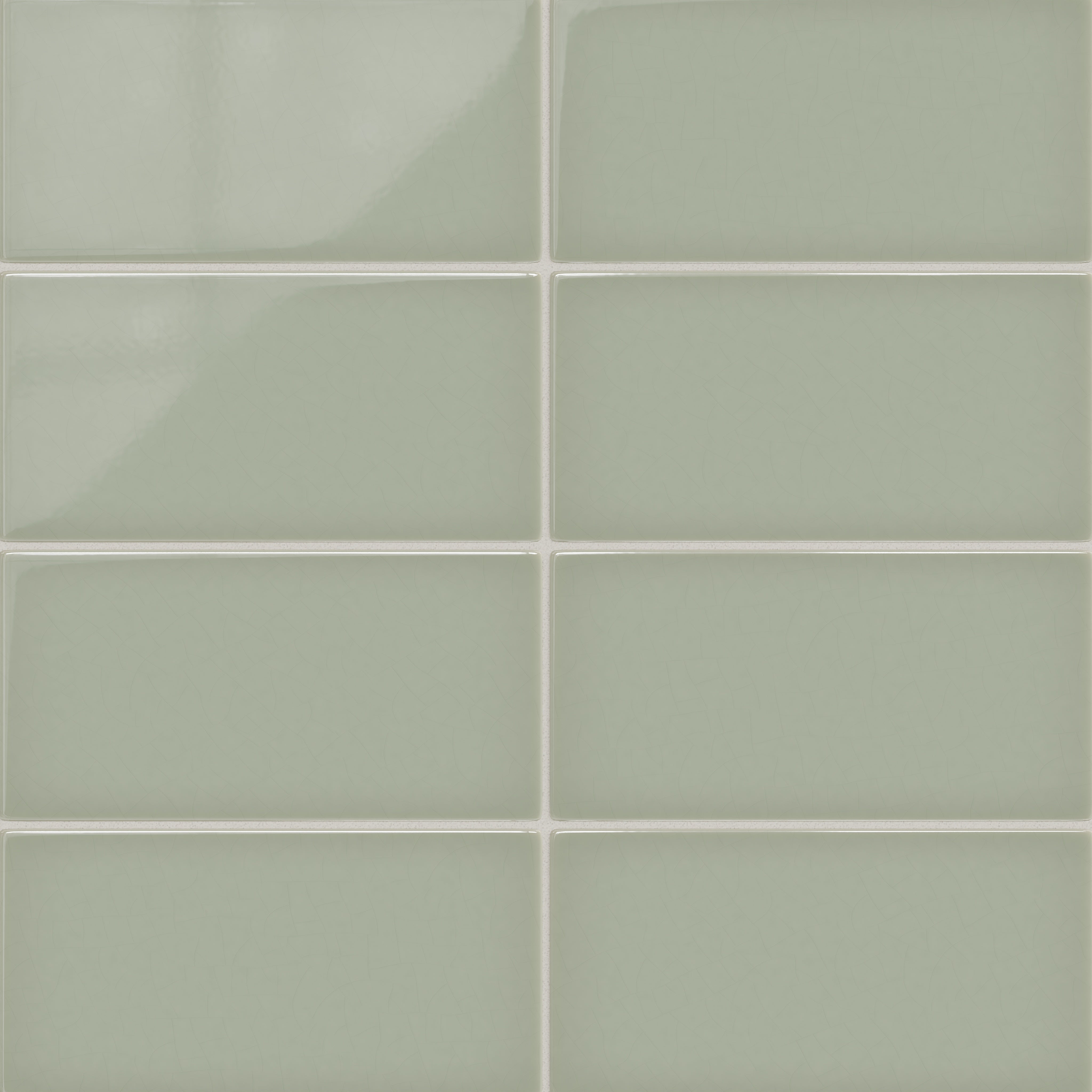6x12 Original Ceramic Tile in Rosemary Gloss
