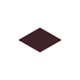 Large Diamond Original Ceramic Tile in Redwood
