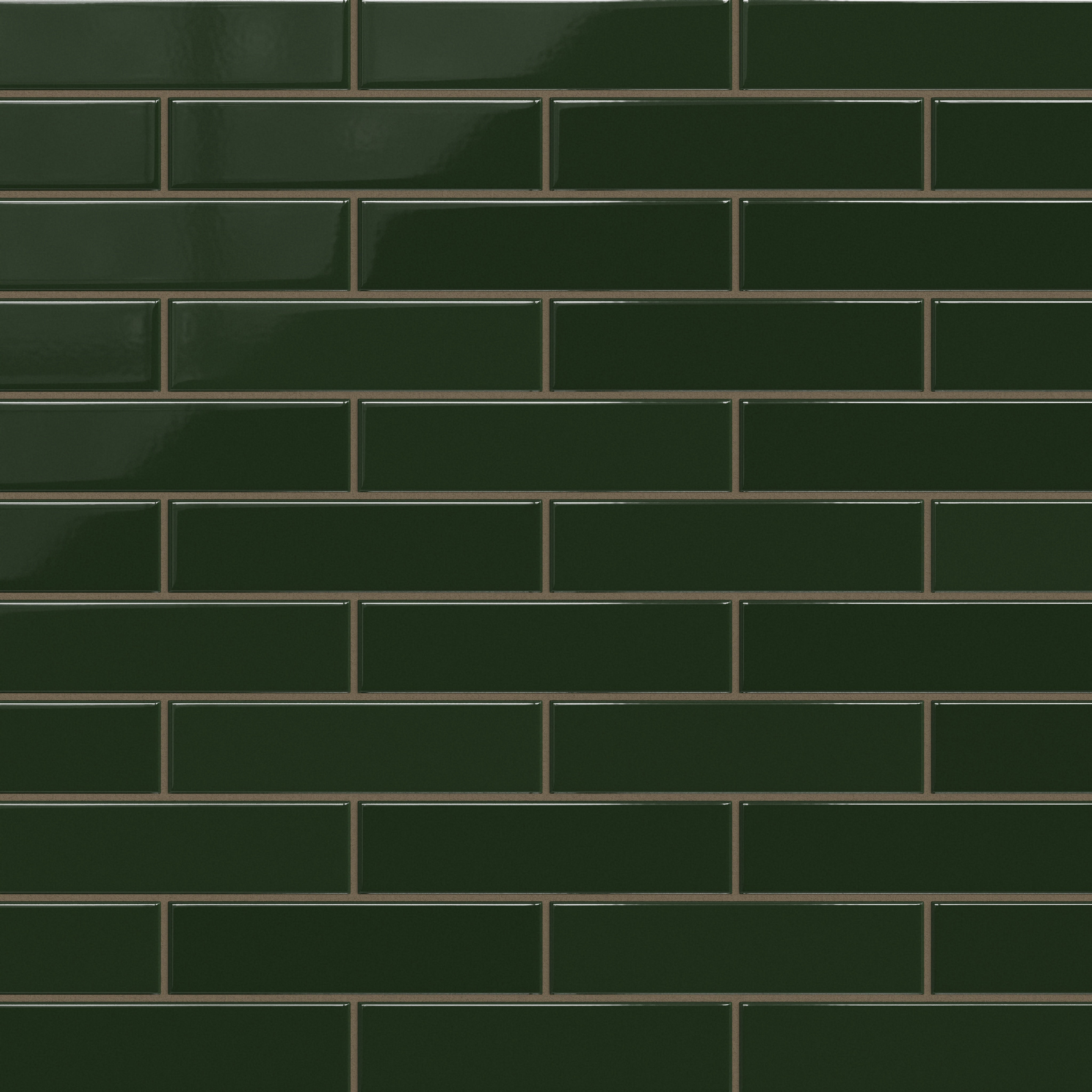 Hunter Green 2x8 Gloss Original Ceramic Tile - Fireclay Tile