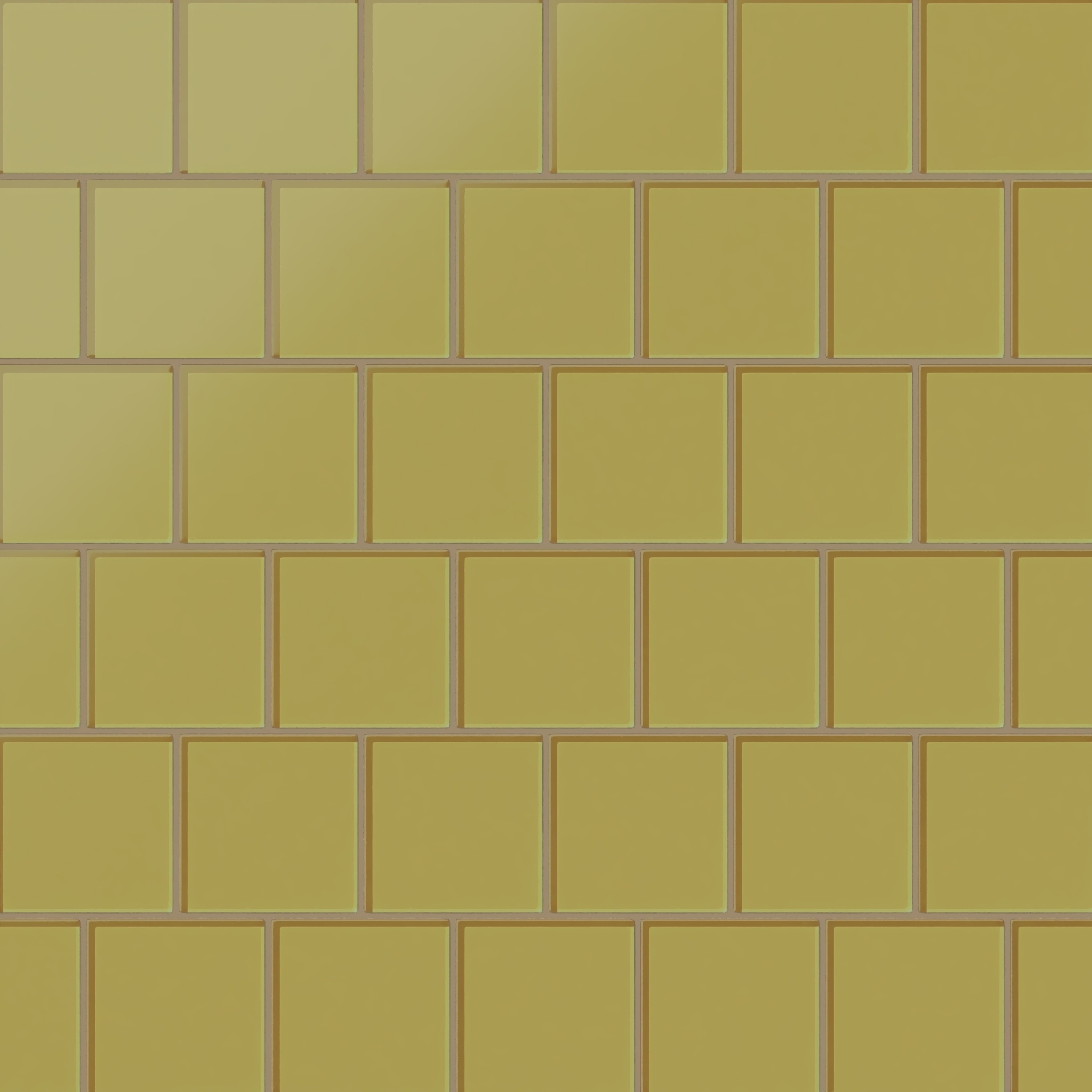 4x4 Glass Tile in Pine Siskin Matte