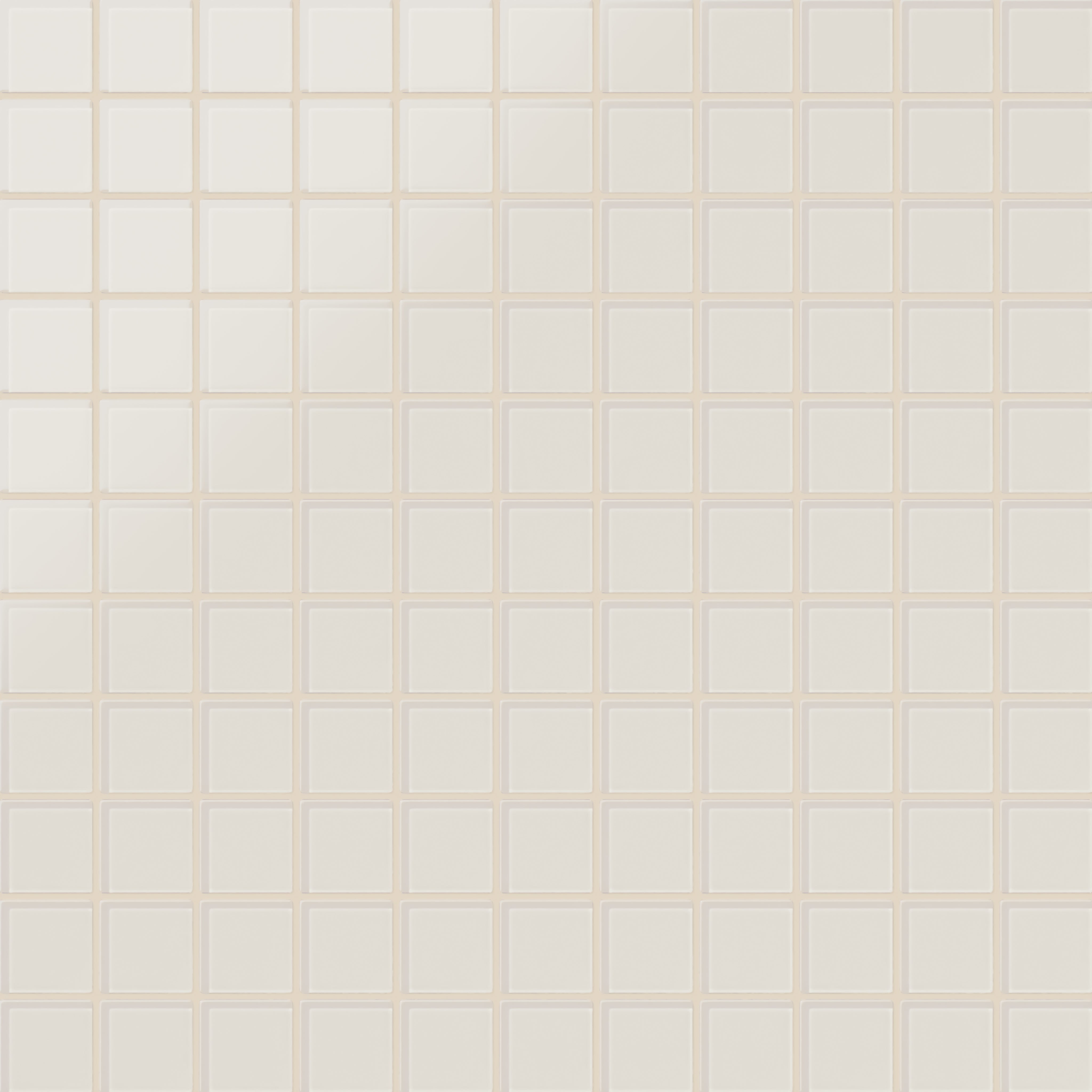 2x2 Straight Set Sheeted Glass Mosaic Tile in Dove Matte