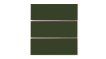 4x12 Original Ceramic Tile in Hunter Green Matte