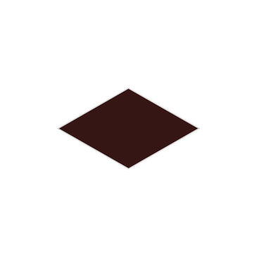 Large Diamond Original Ceramic Tile in Garnet Matte