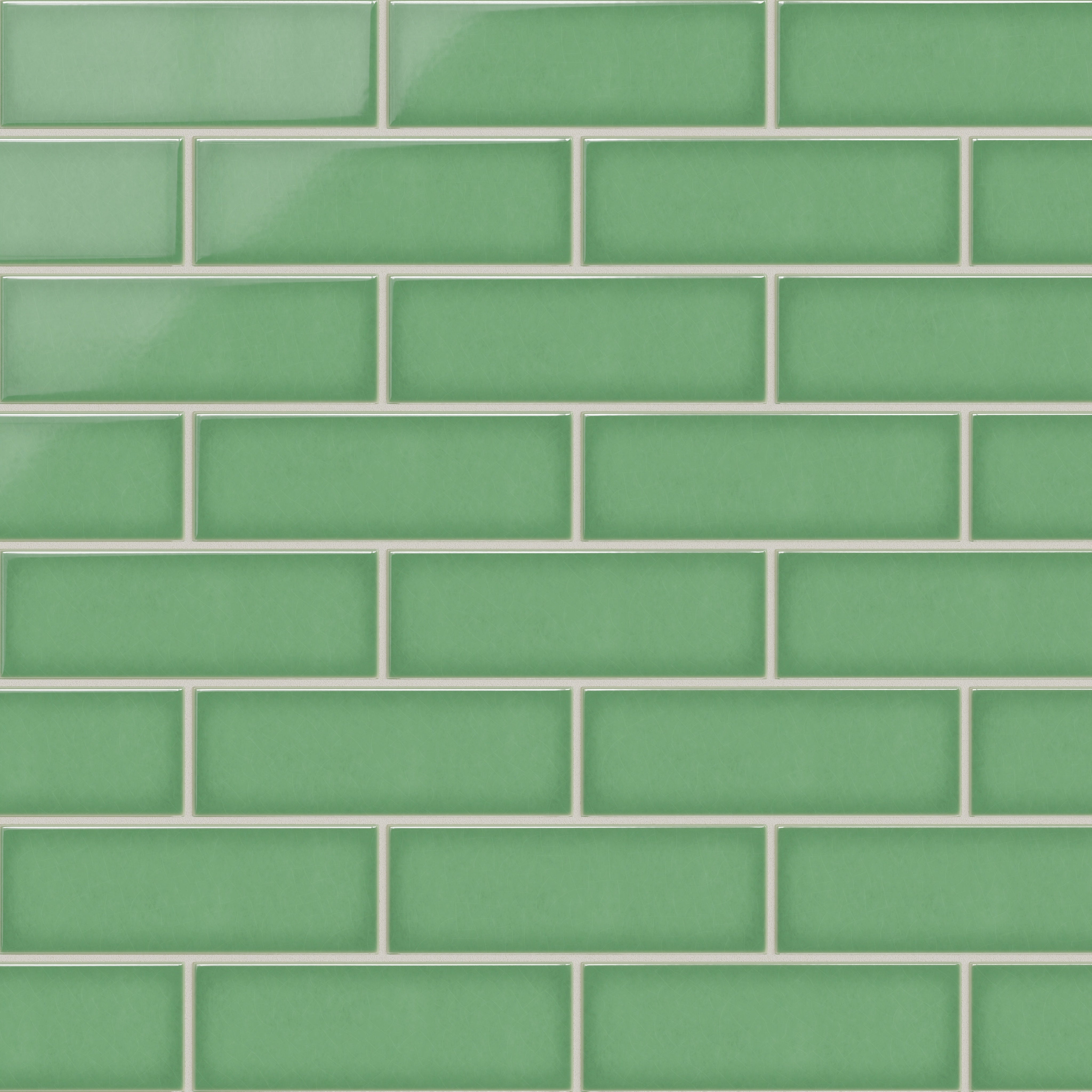 3x9 Original Ceramic Tile in Sea Green Gloss