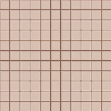 2x2 Straight Set Sheeted Glass Mosaic Tile in Rosy Finch Gloss