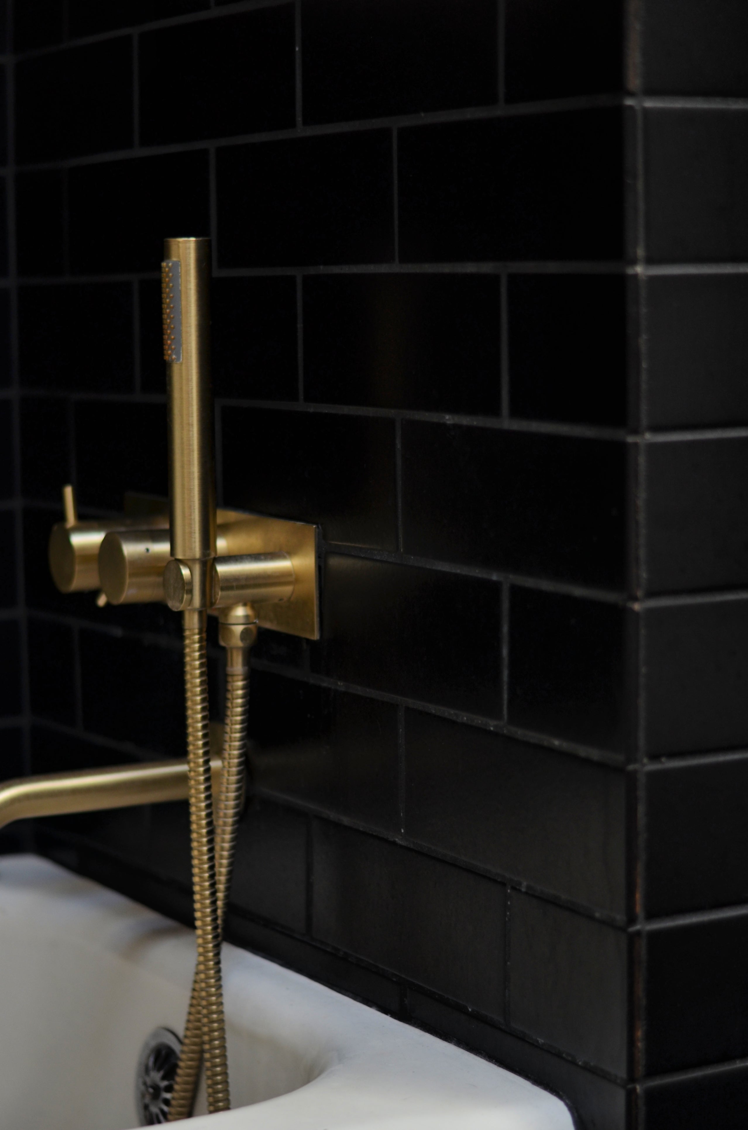 3x9 Original Ceramic Tile in Raven Matte