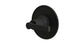Emerson One Handle Wall Mount Shower Trim with Classic Lever Handle in Matte Black