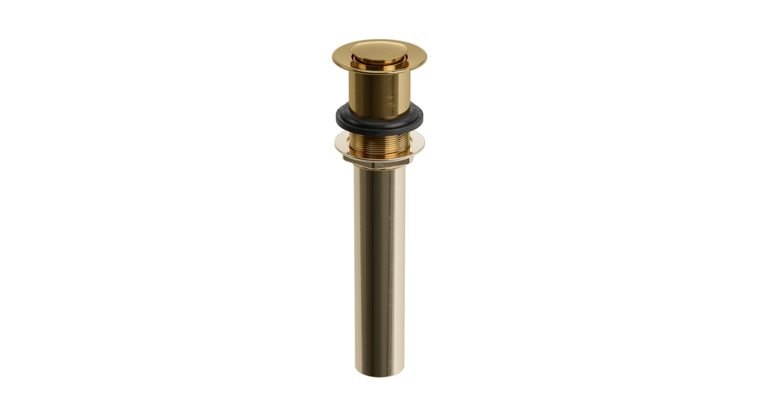 Lavatory Faucet Soft Touch Drain - Less Overflow