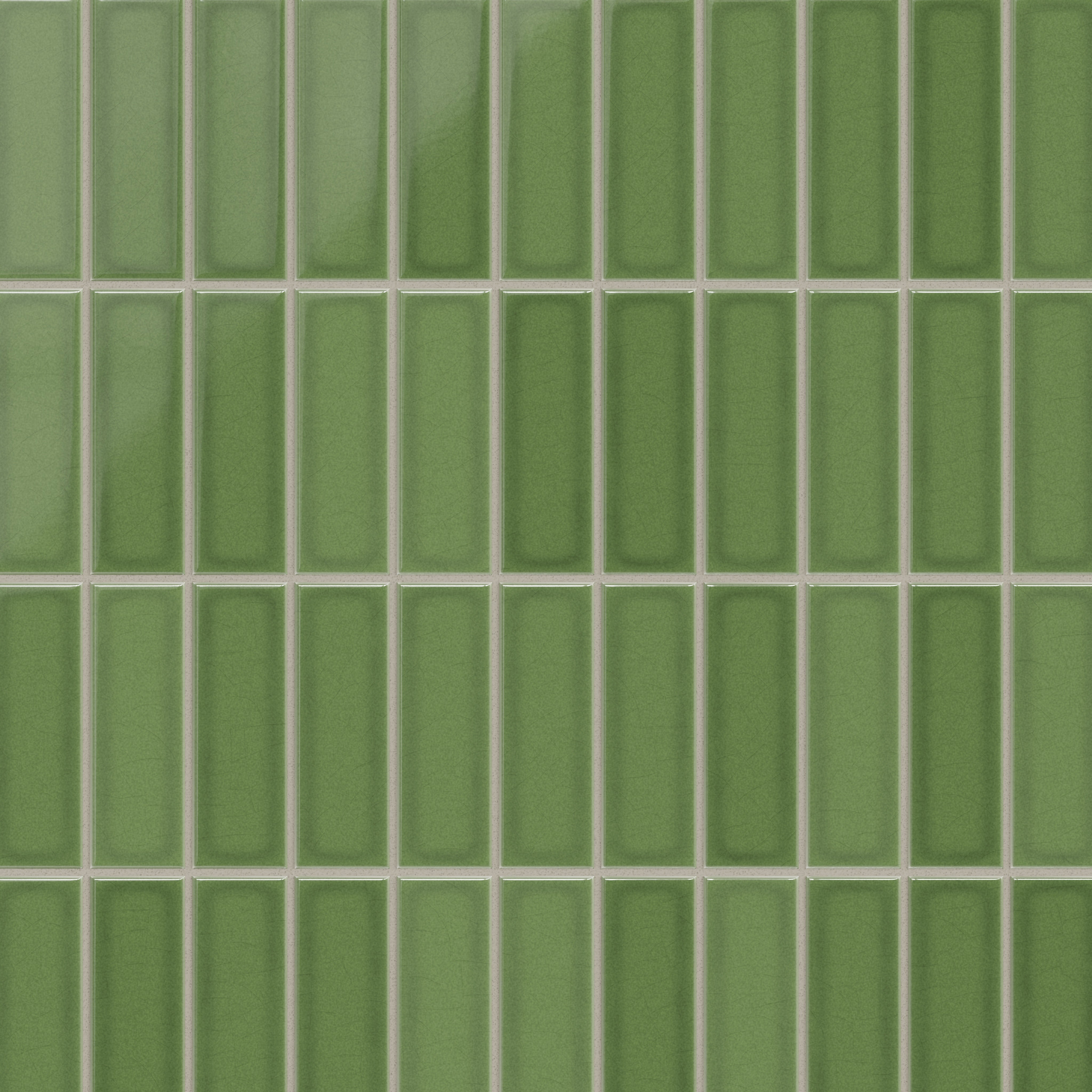 2x6 Original Ceramic Tile in Kelp Gloss