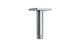 Flatiron 4" Straight Shower Arm with Flange in Satin Chrome