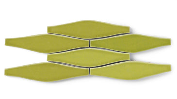 Wave Original Ceramic Tile in Palm Tree Gloss
