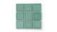 3x3 Straight Set Sheeted Original Ceramic Mosaic Tile in Amalfi Coast Gloss