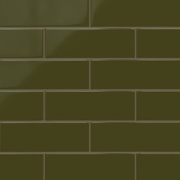 4x12 Original Ceramic Tile in Bonsai Gloss