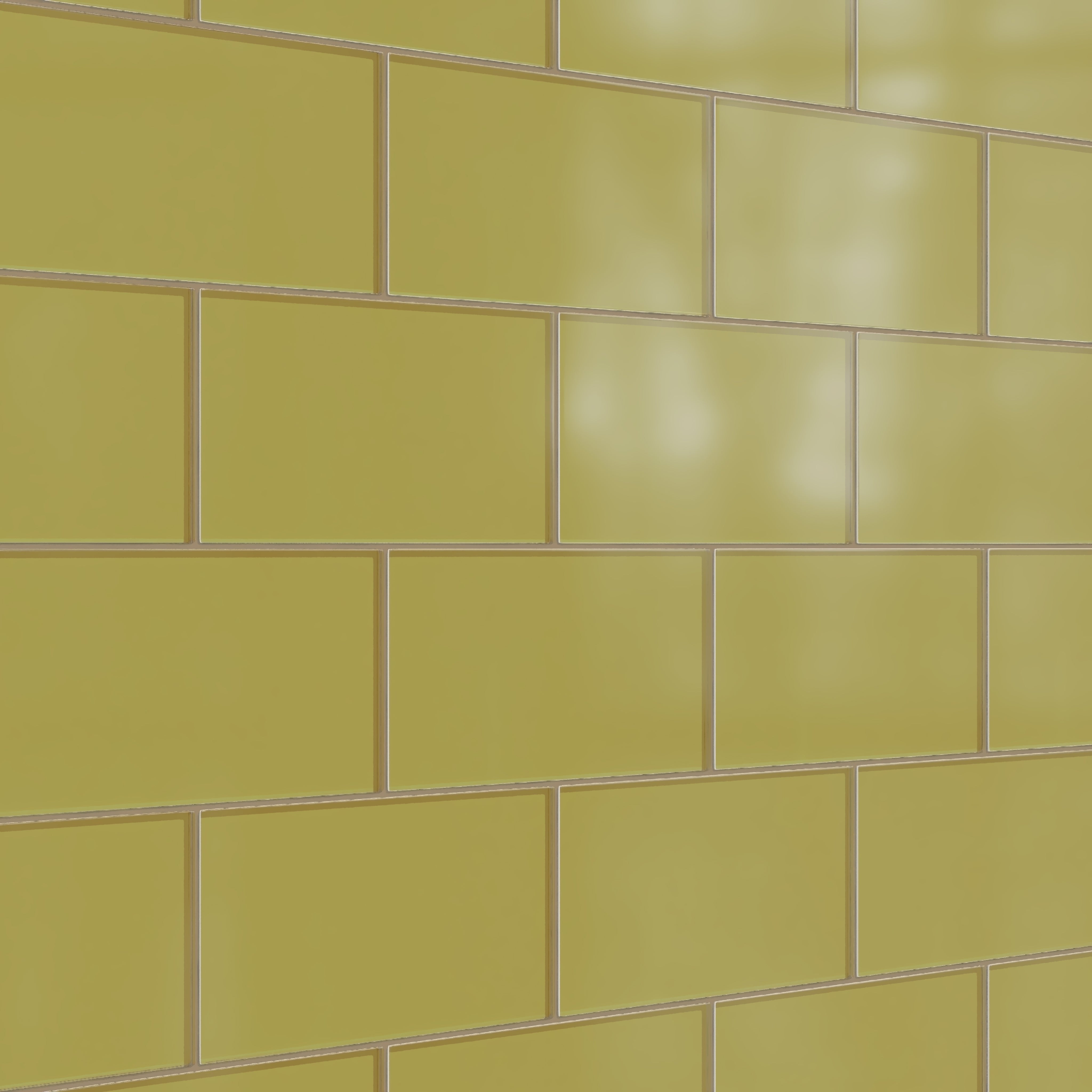 6x12 Glass Tile in Pine Siskin Matte