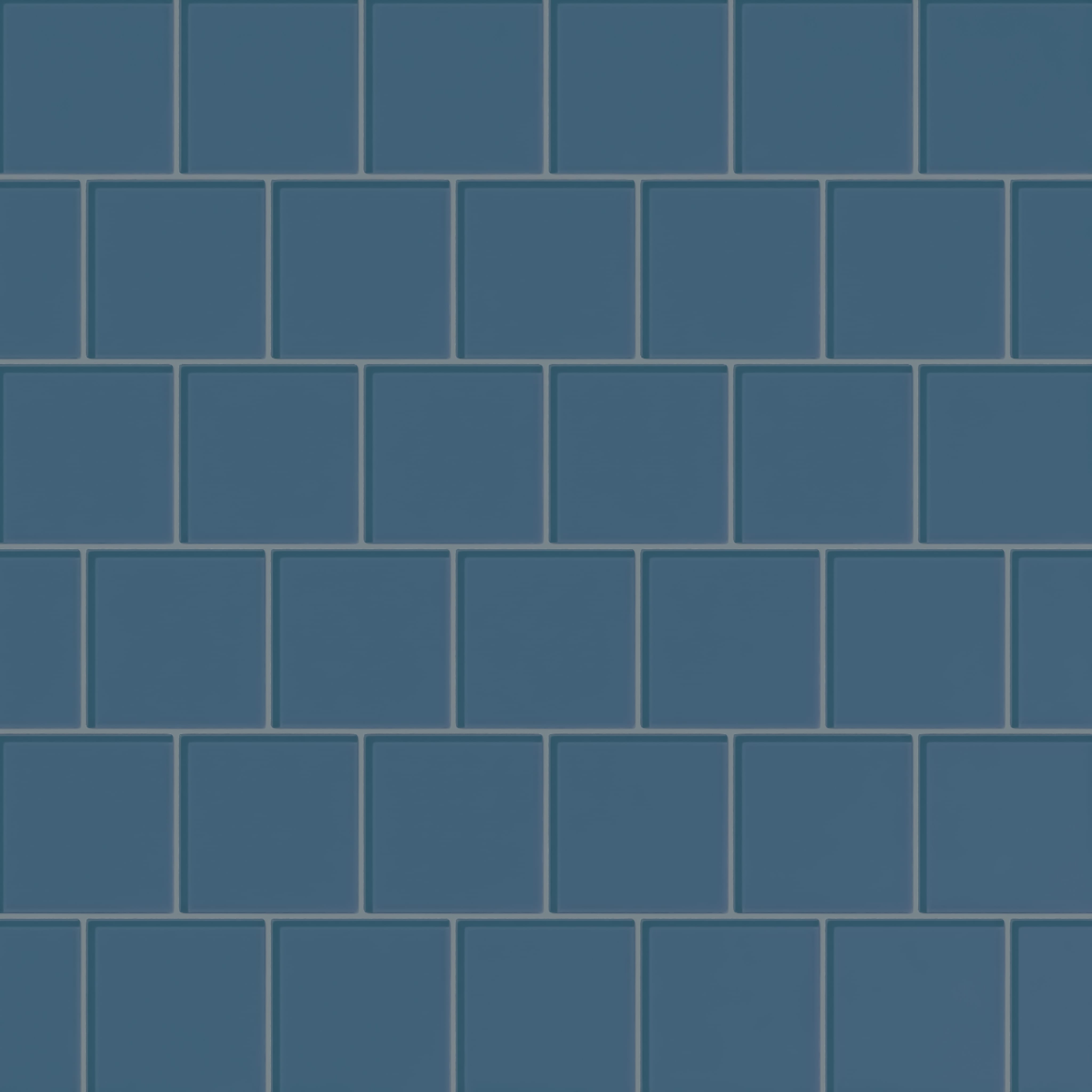 Quick Ship 4x4 Glass Tile in Blue Jay Gloss