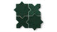 Star & Cross Original Ceramic Tile in Evergreen Gloss