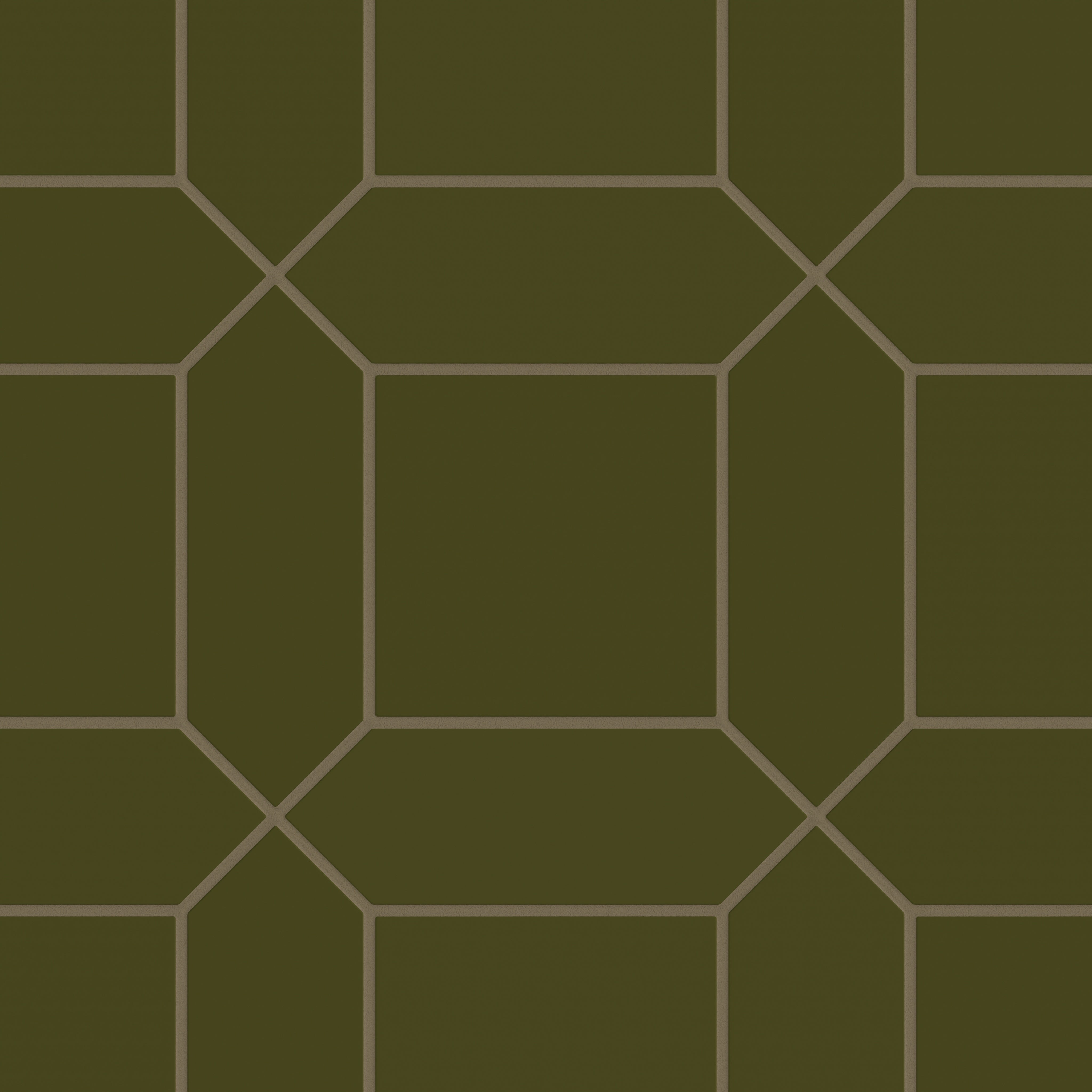 Atrium Original Ceramic Tile in Bonsai Matte