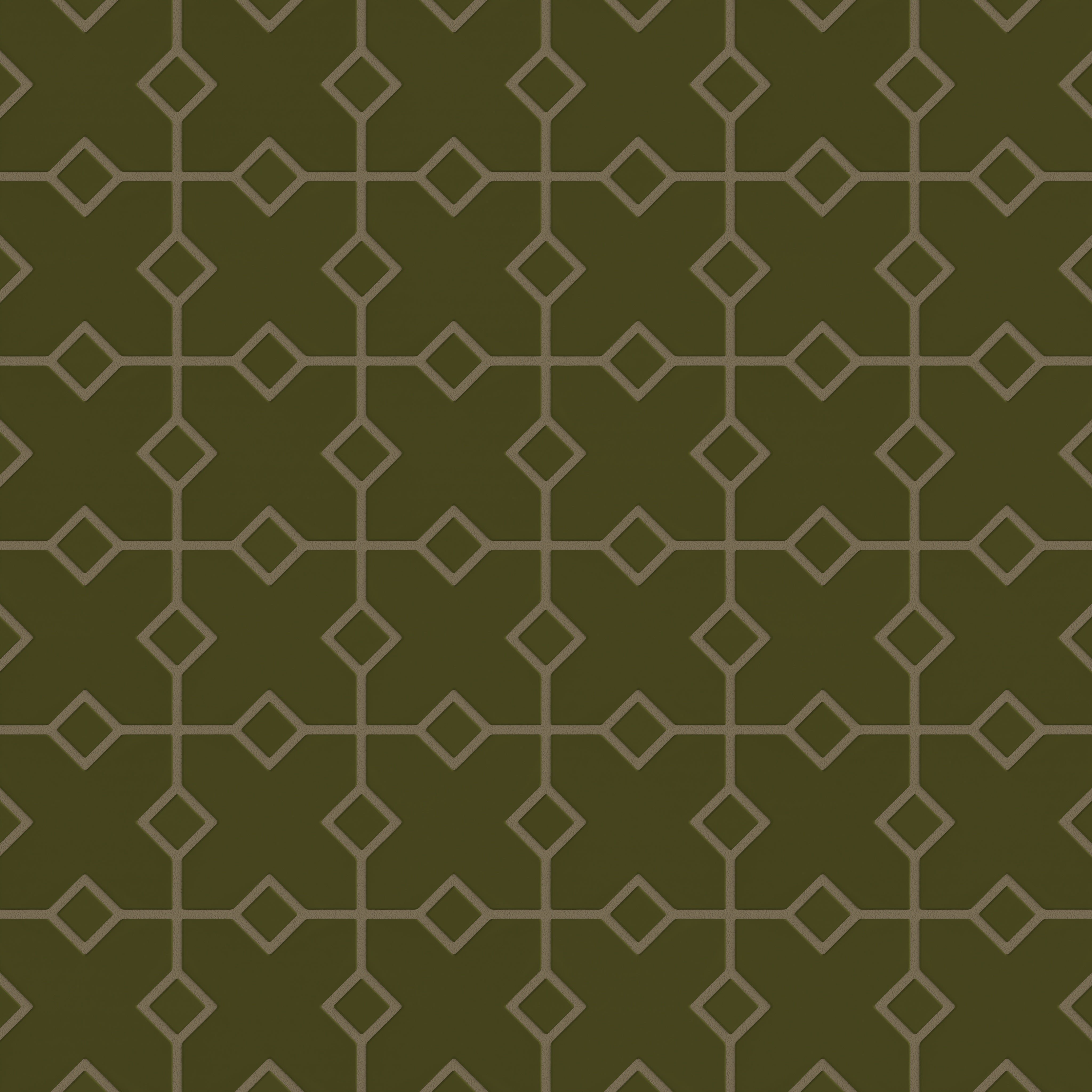Hacienda Sheeted Original Ceramic Tile in Bonsai Matte