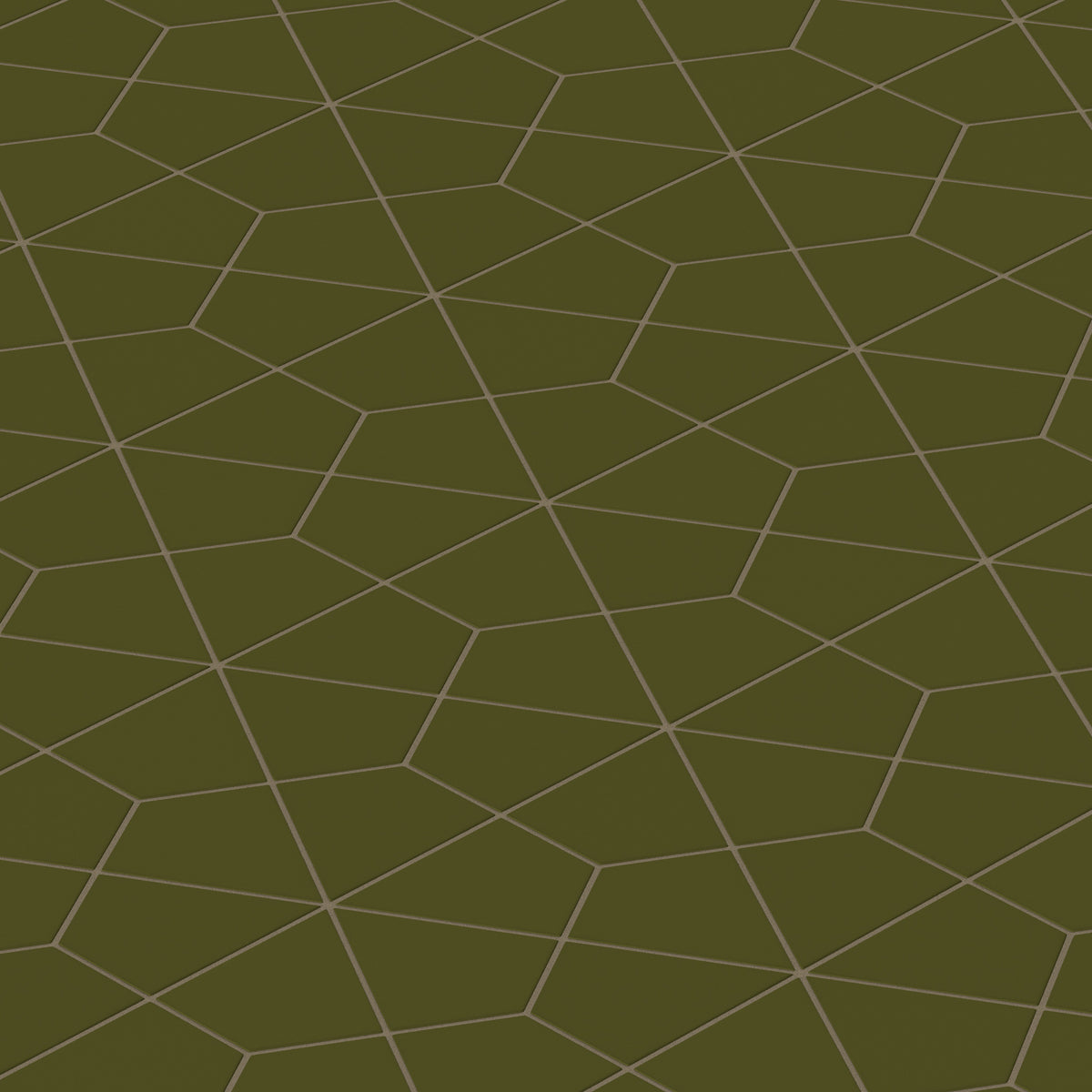 Hexite Original Ceramic Tile in Bonsai Matte