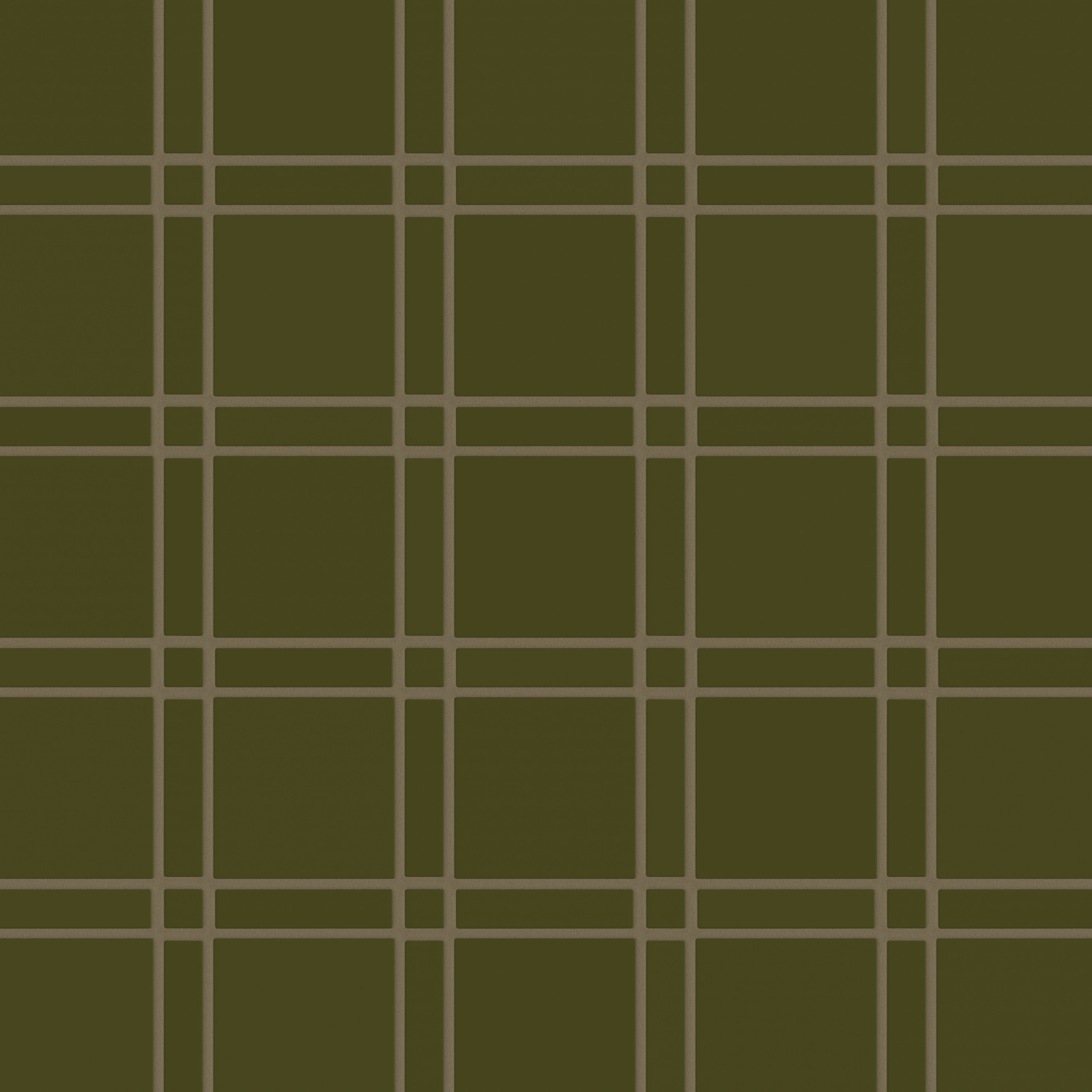 Lattice Sheeted Original Ceramic Tile in Bonsai Matte