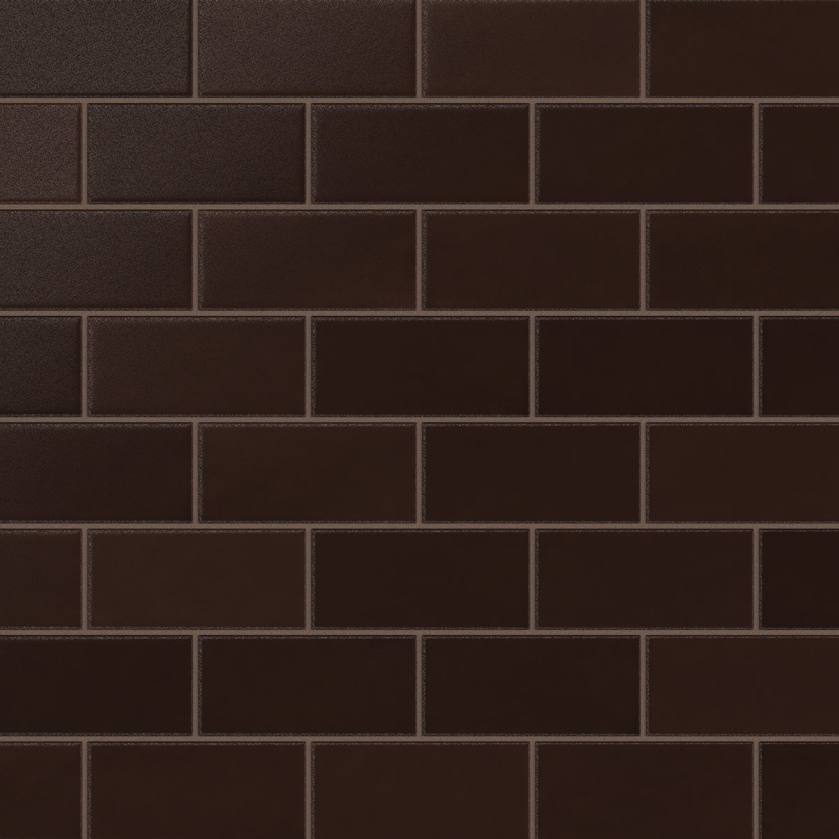 Burnt Umber 3x6 Matte Original Ceramic Tile