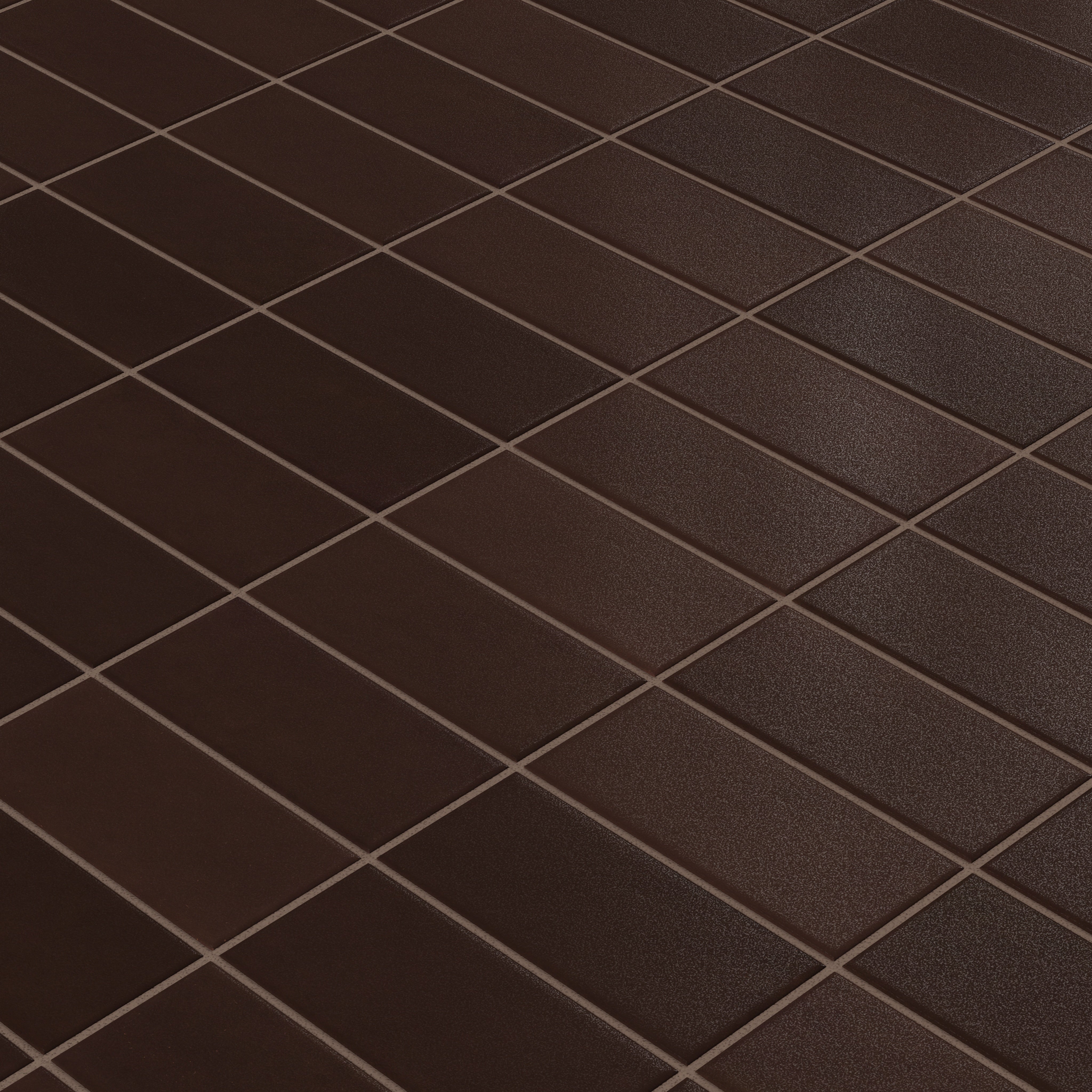 3x6 Original Ceramic Tile in Burnt Umber