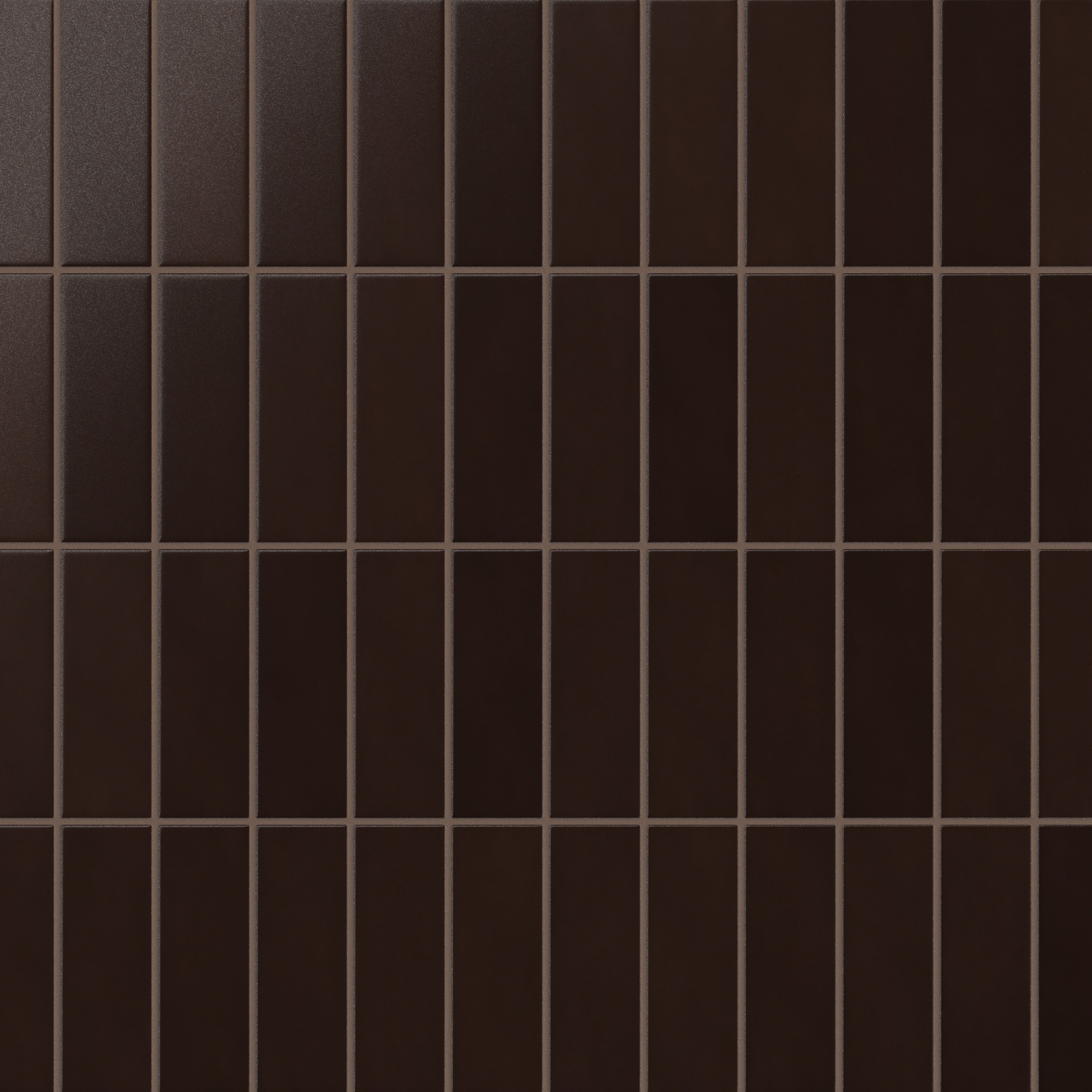3x9 Original Ceramic Tile in Burnt Umber