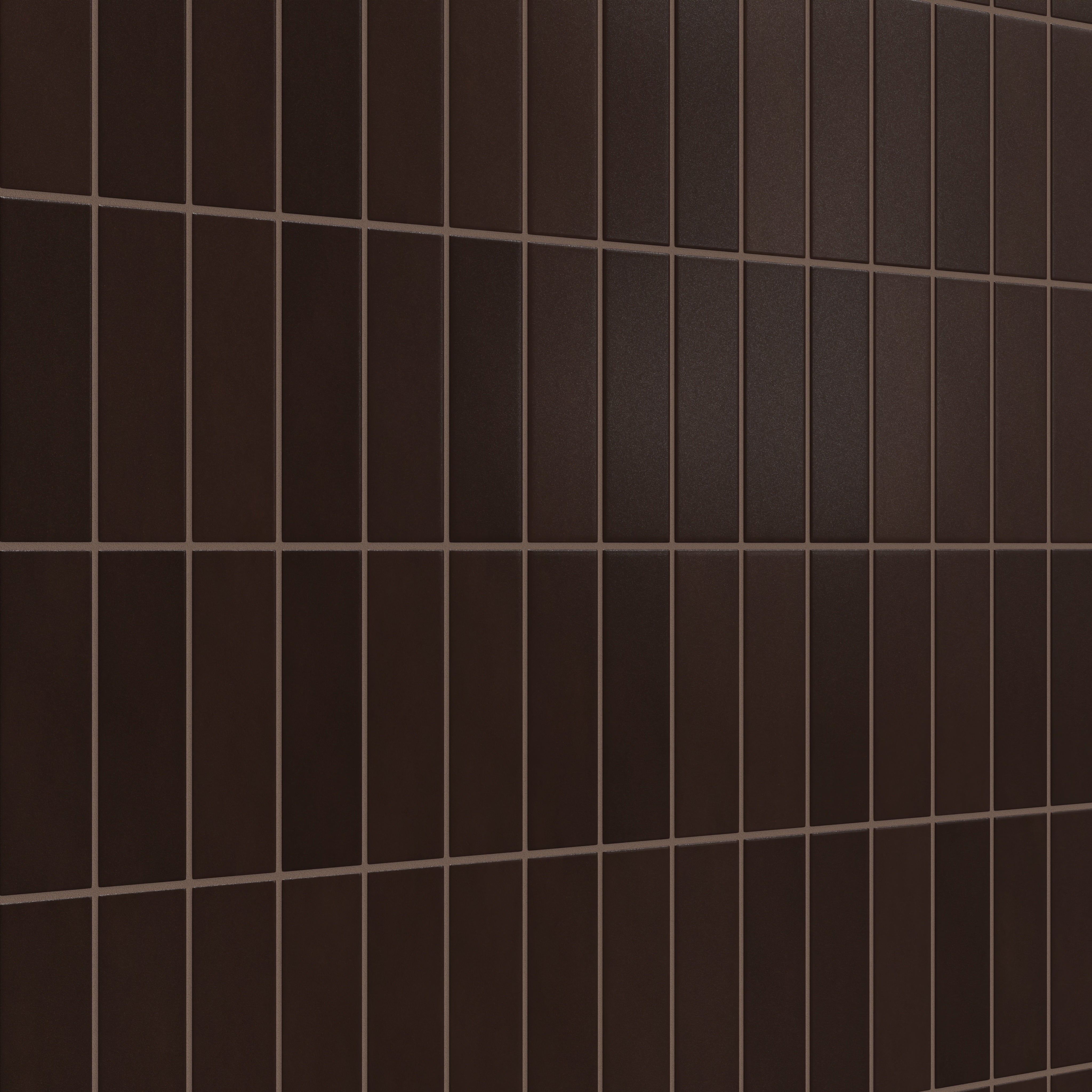 3x9 Original Ceramic Tile in Burnt Umber