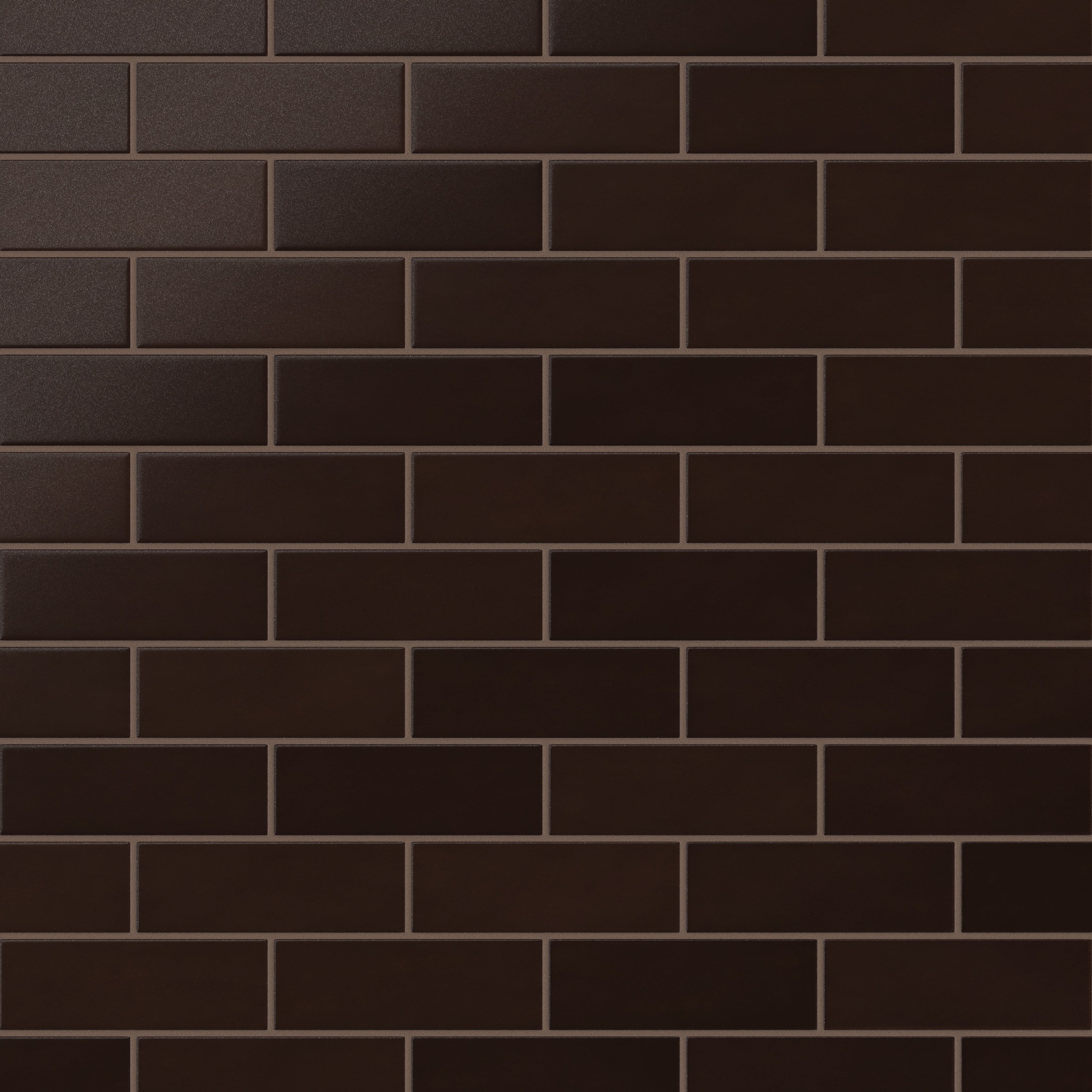 3x9 Original Ceramic Tile in Burnt Umber