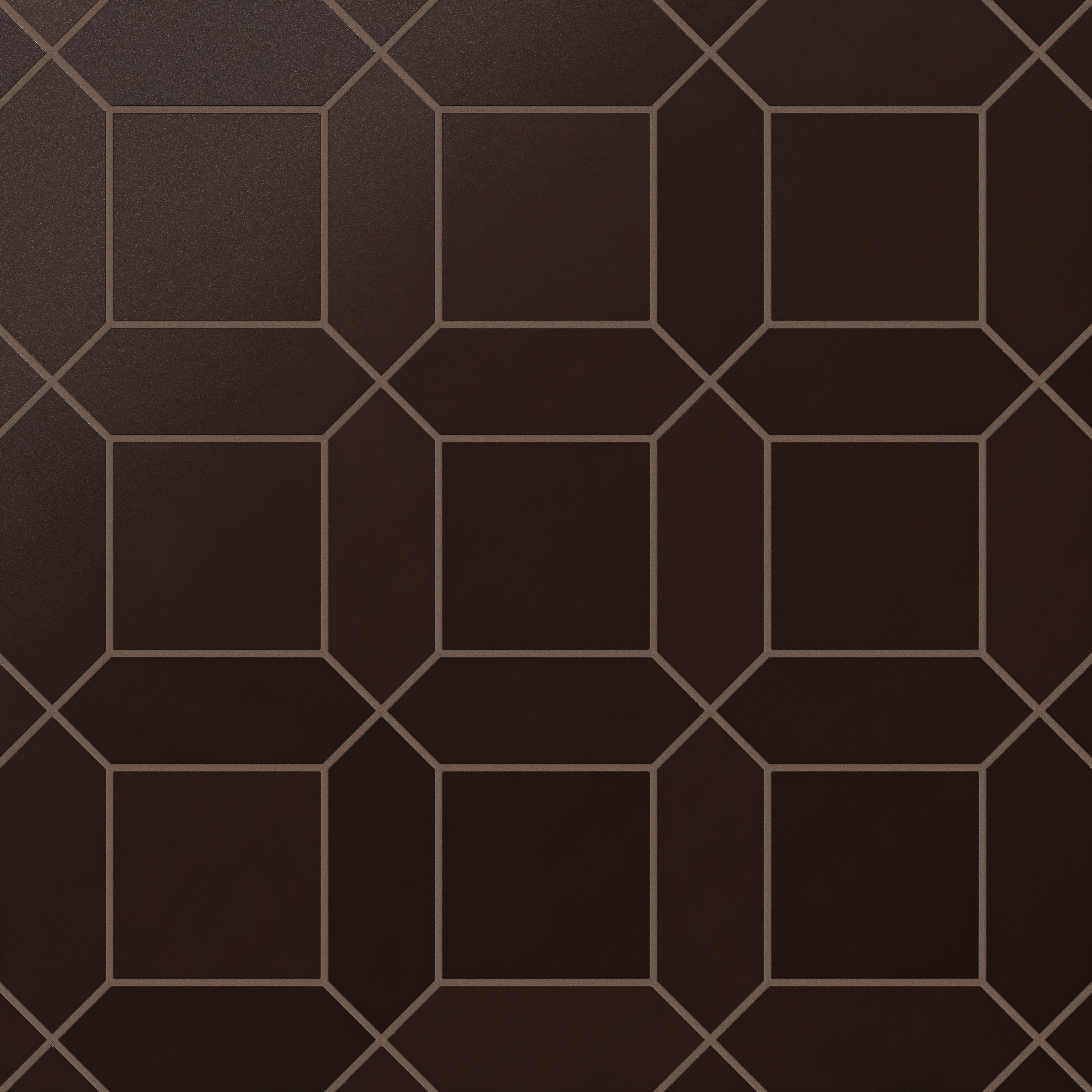 Atrium Original Ceramic Tile in Burnt Umber