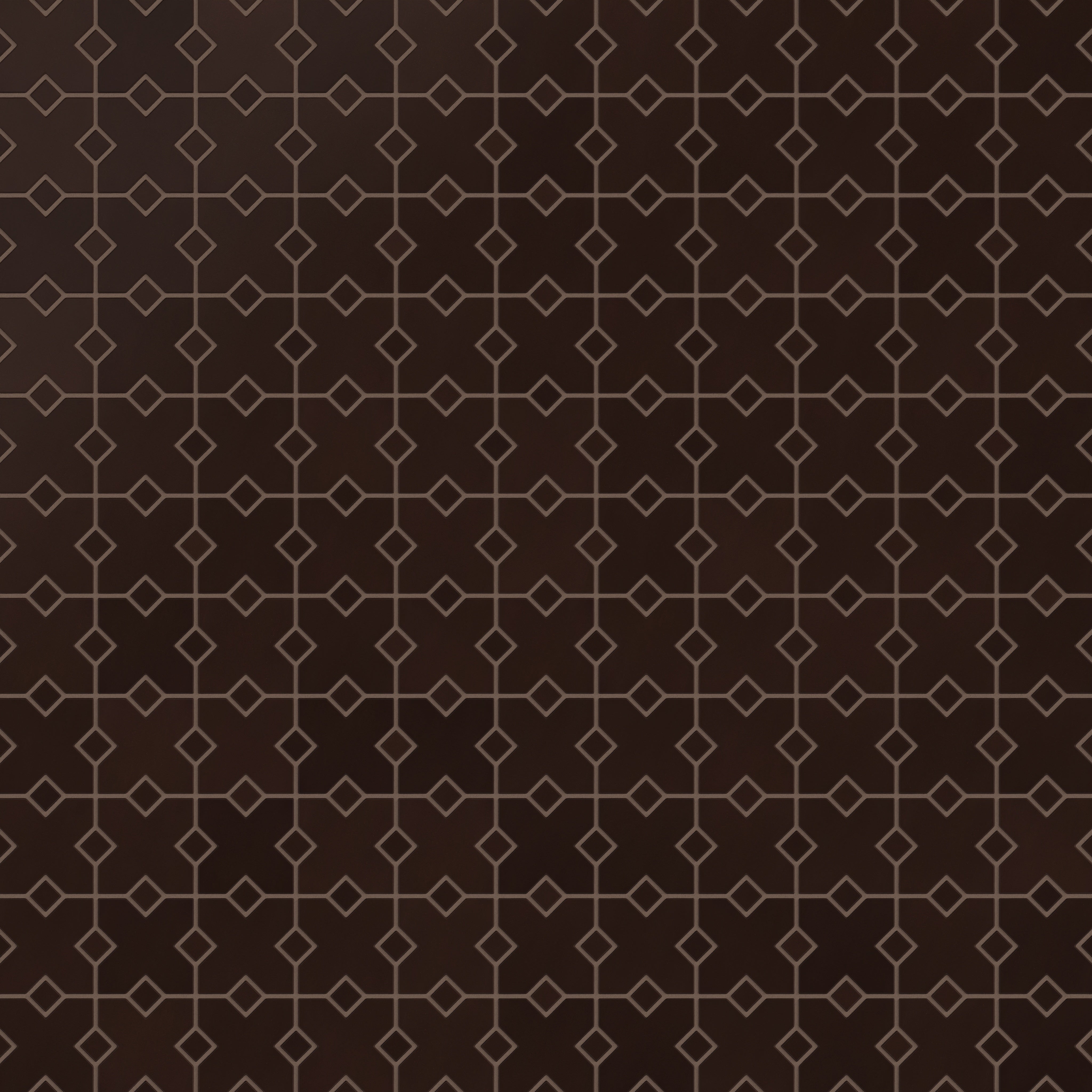 Hacienda Sheeted Original Ceramic Tile in Burnt Umber