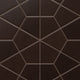Hexite Original Ceramic Tile in Burnt Umber