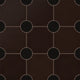 Portico Original Ceramic Tile in Burnt Umber & Raven Matte