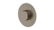 Foundry One Handle Wall Mount Shower Trim with Barrel Knob Handle in Antique Nickel