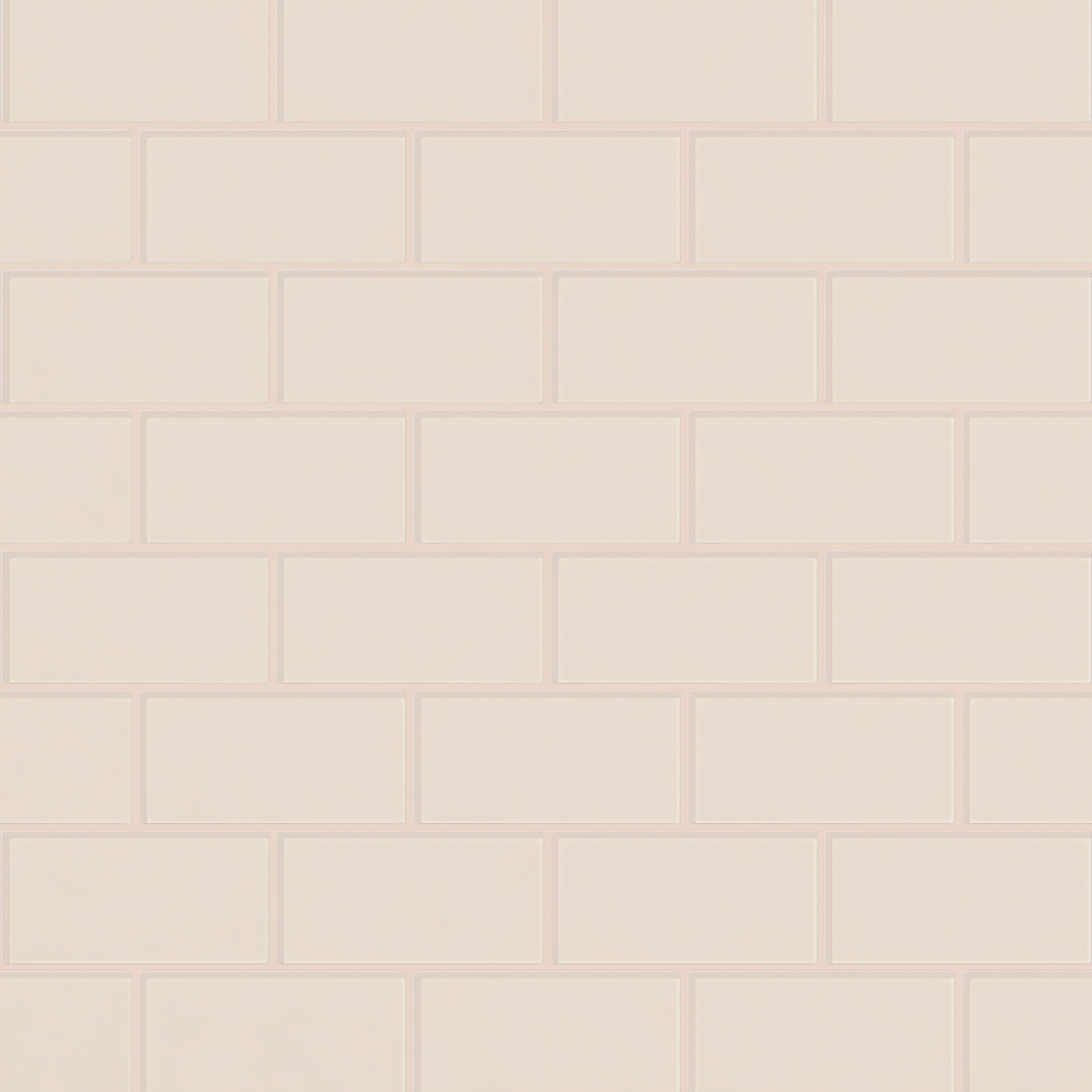 3x6 Glass Tile in Sandpiper Gloss
